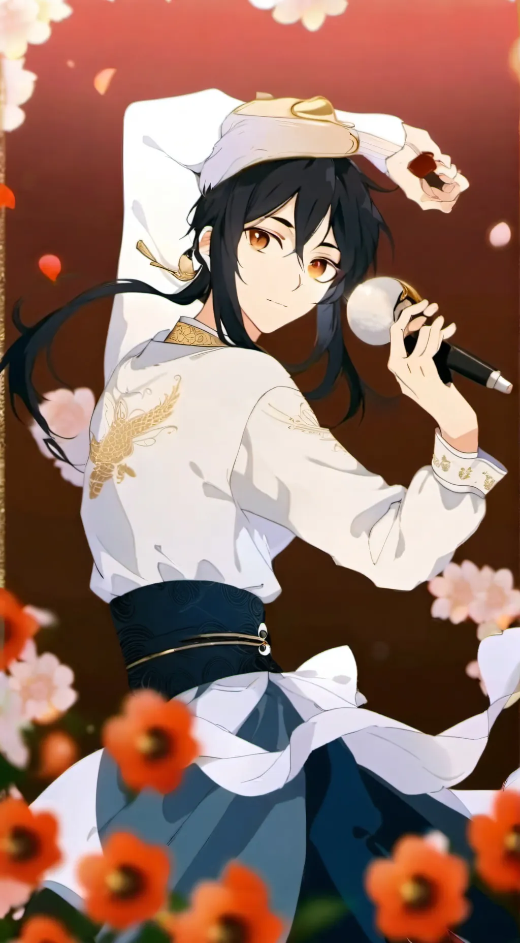 ai character: INOSUKE NOOOO!!!!! background