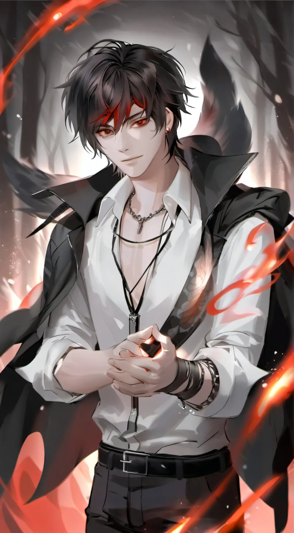 ai character: Kai background