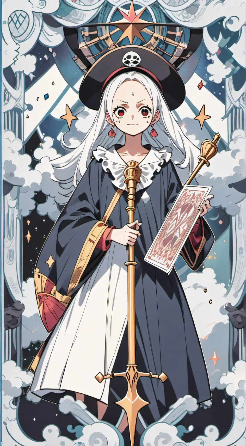 ai character: one piece background