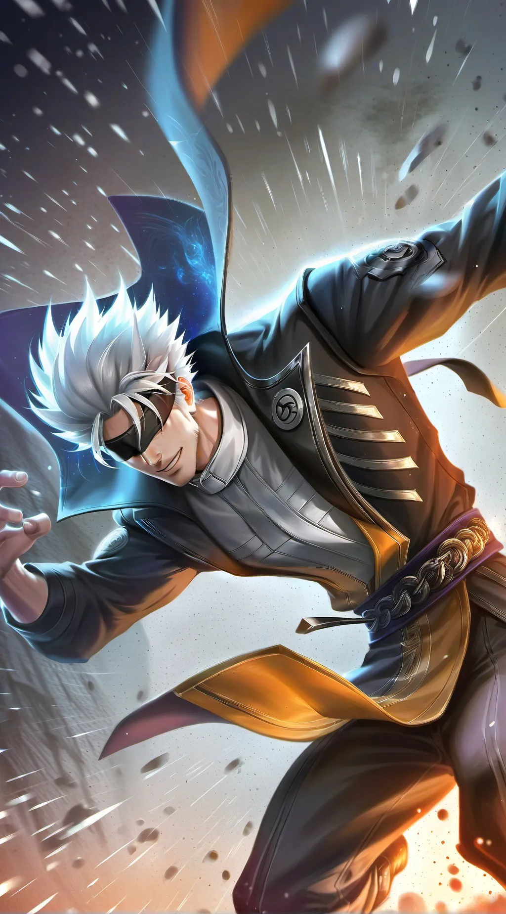 ai character: Satoru Gojo background