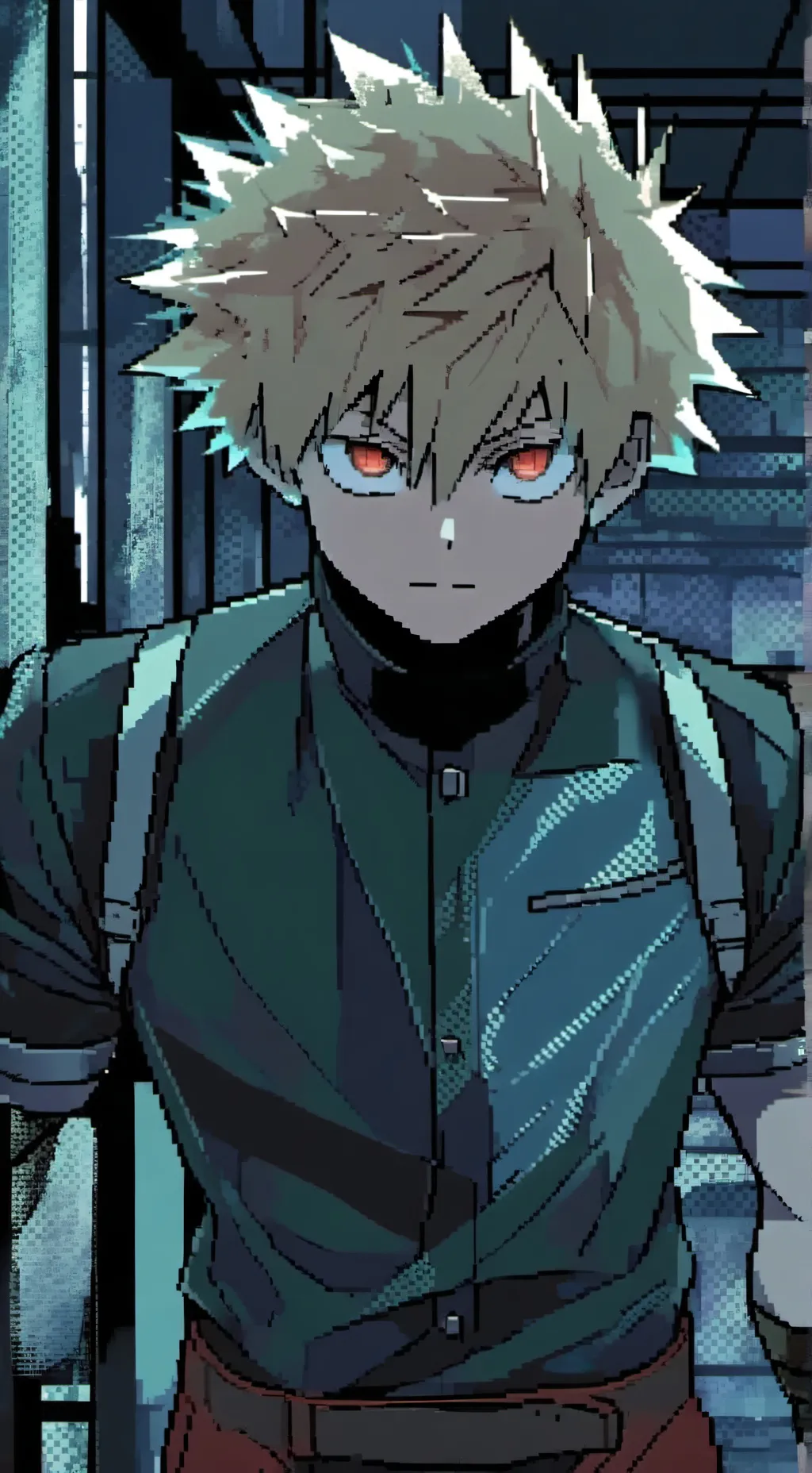 ai character: Middle School Mha background