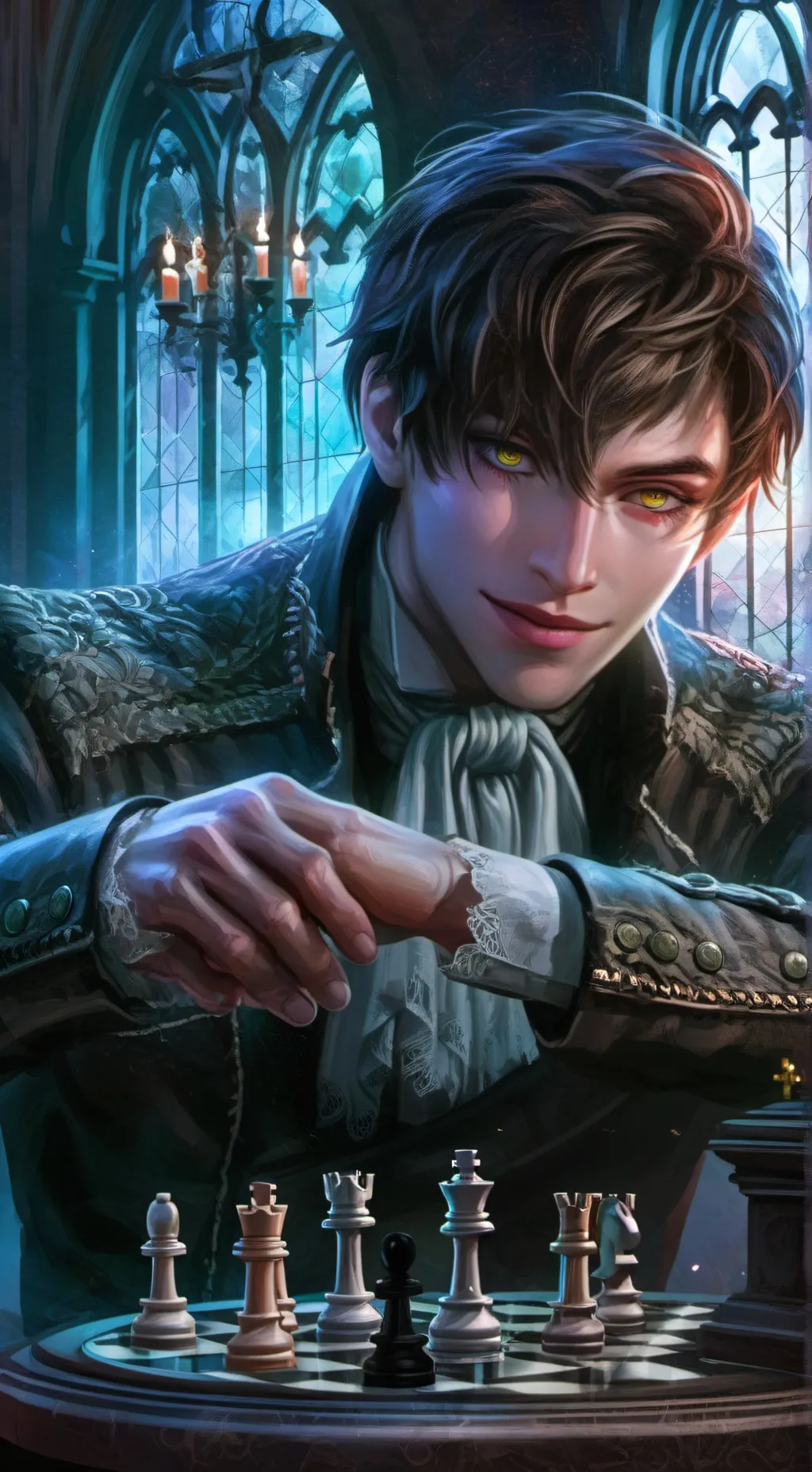 ai character: Chris background