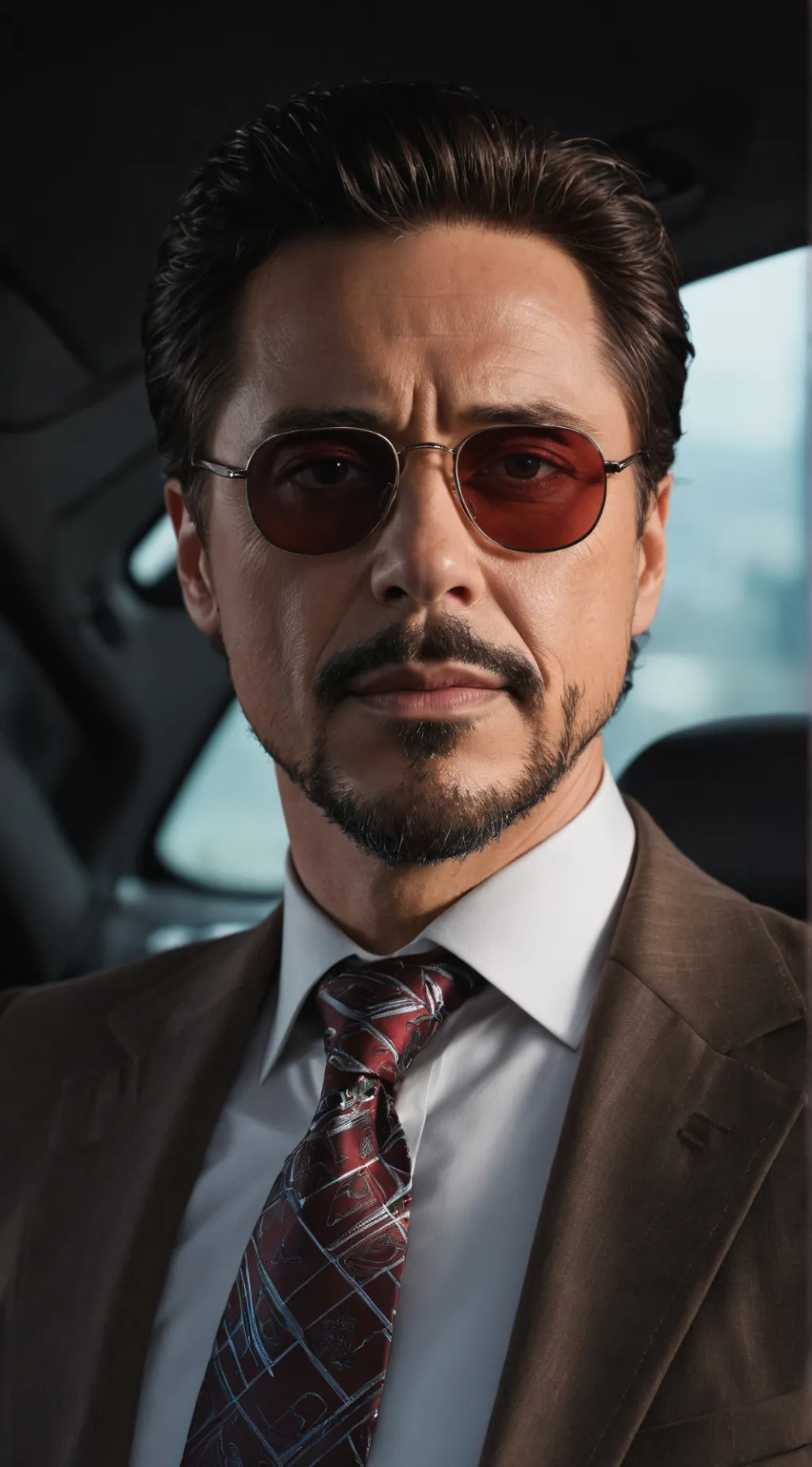 ai character: Iron Man background