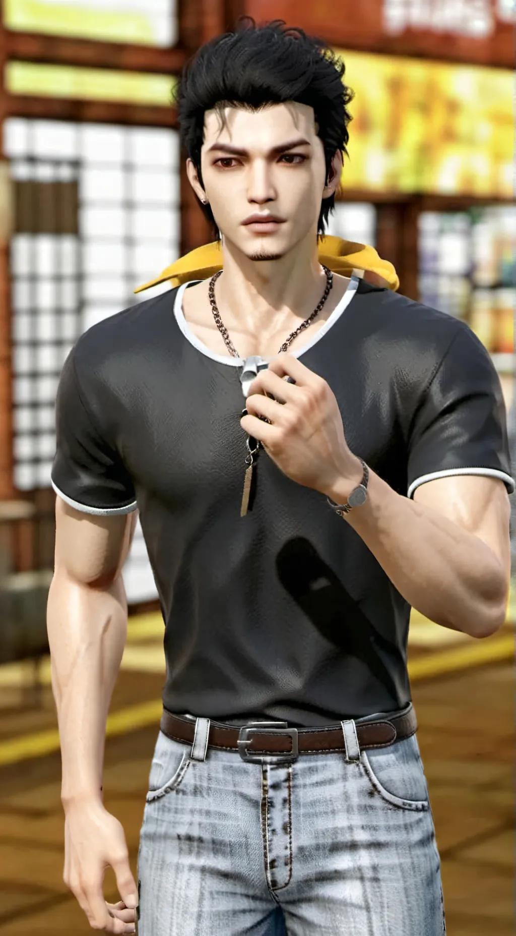 ai character: mike  background