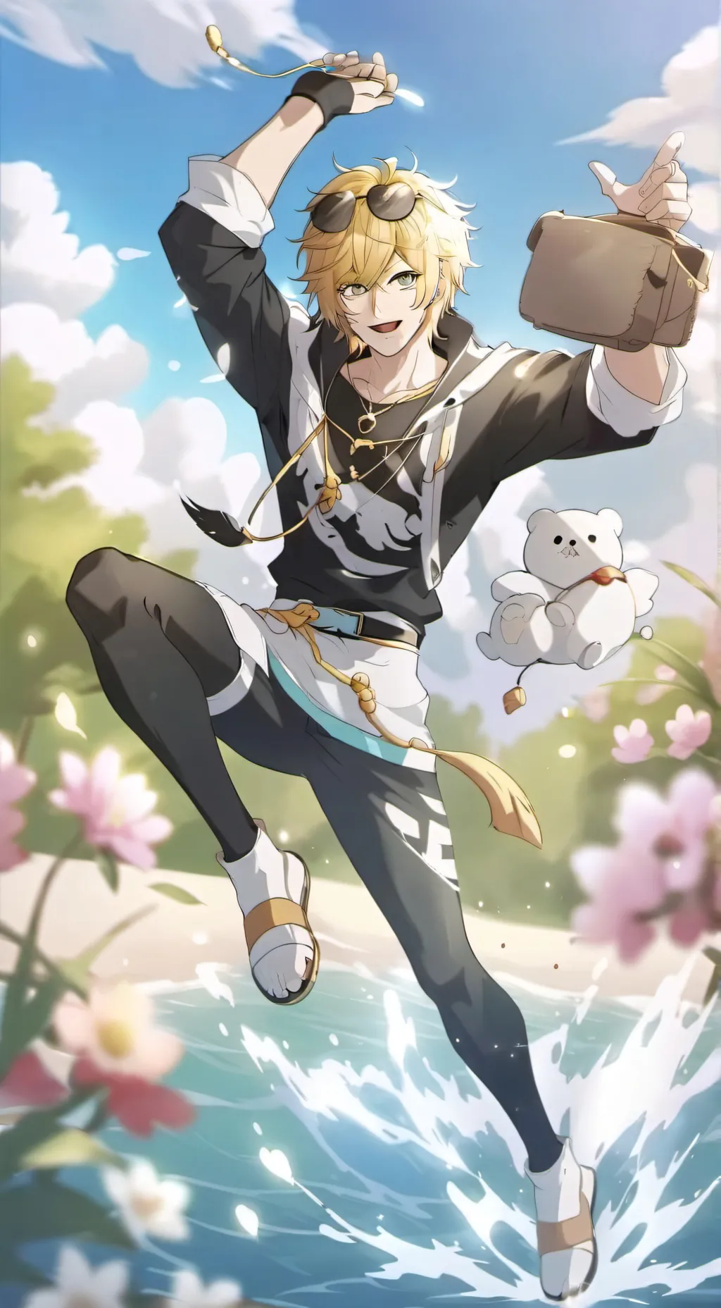 ai character: John  background