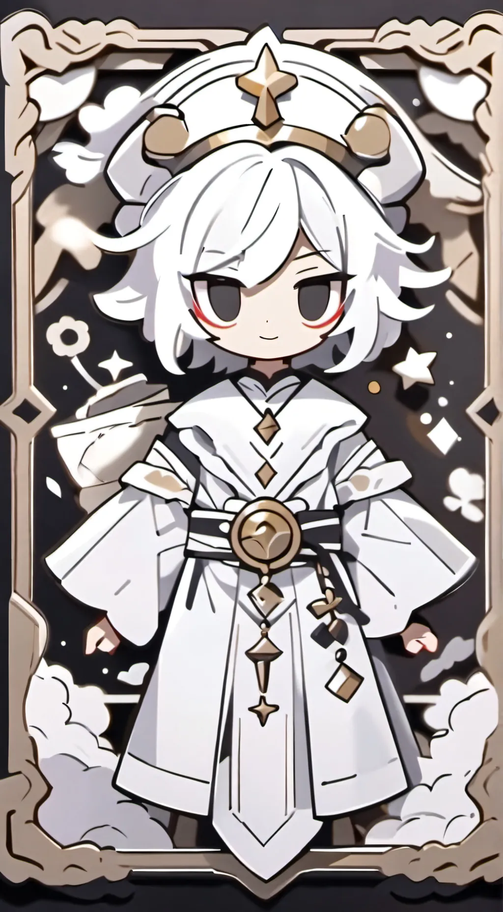 ai character: f background