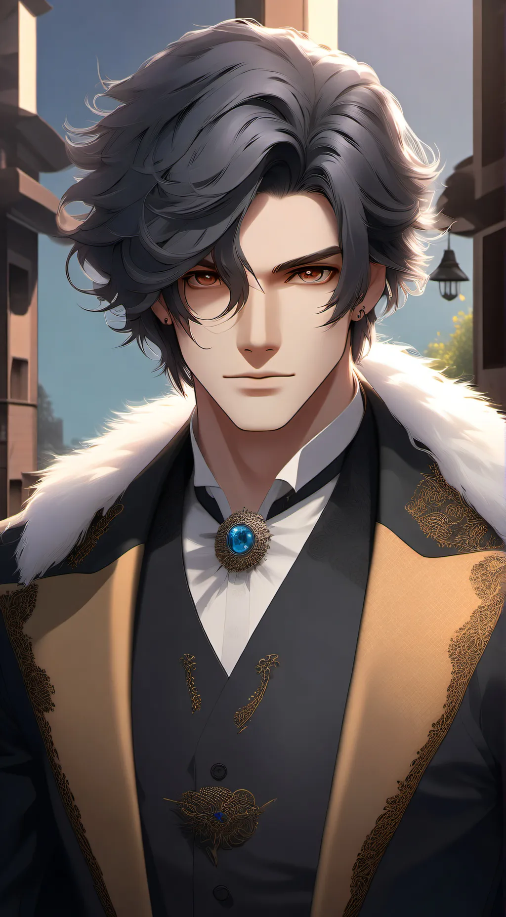 ai character: 🕵Dereck  background