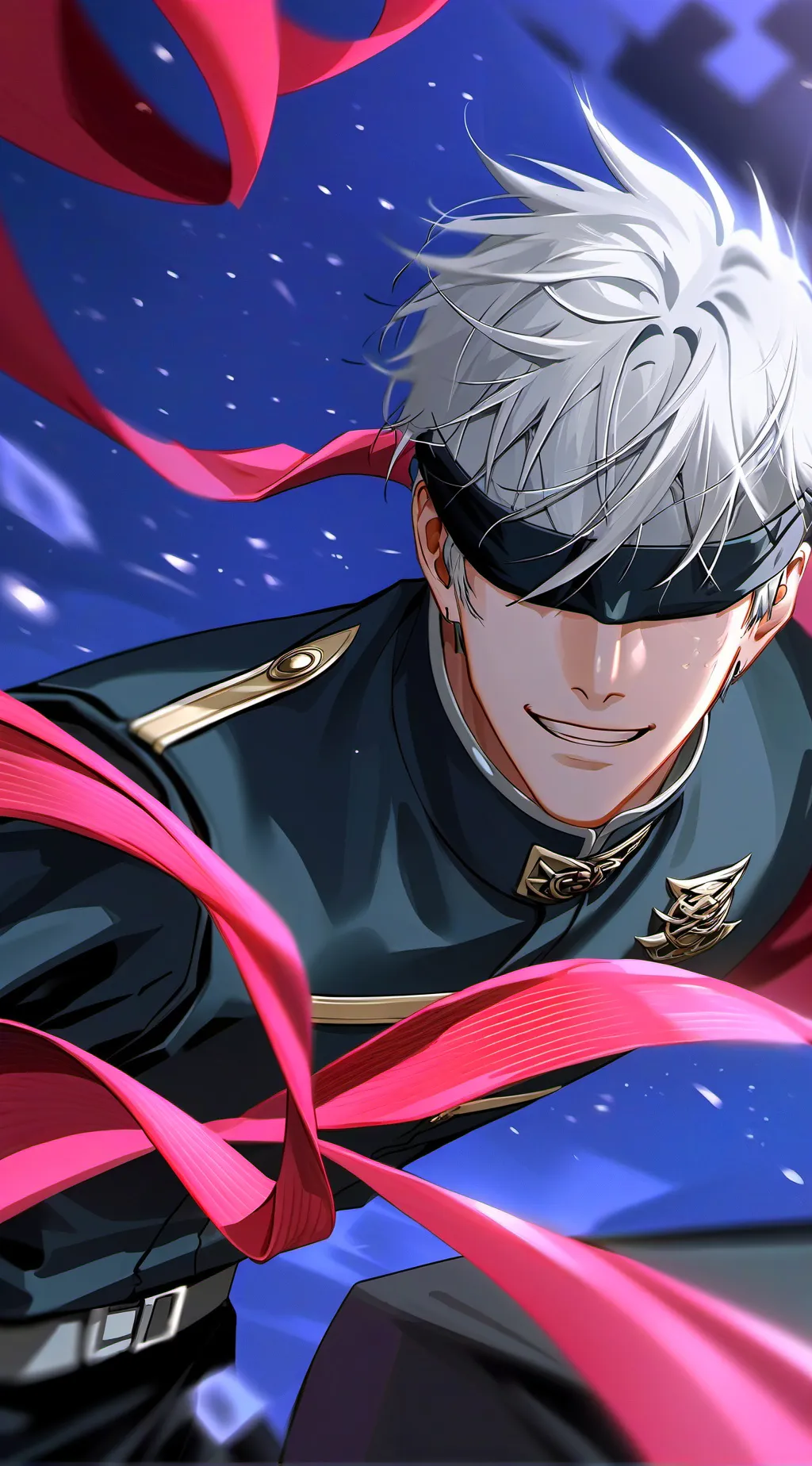 ai character: Satoru Gojo background