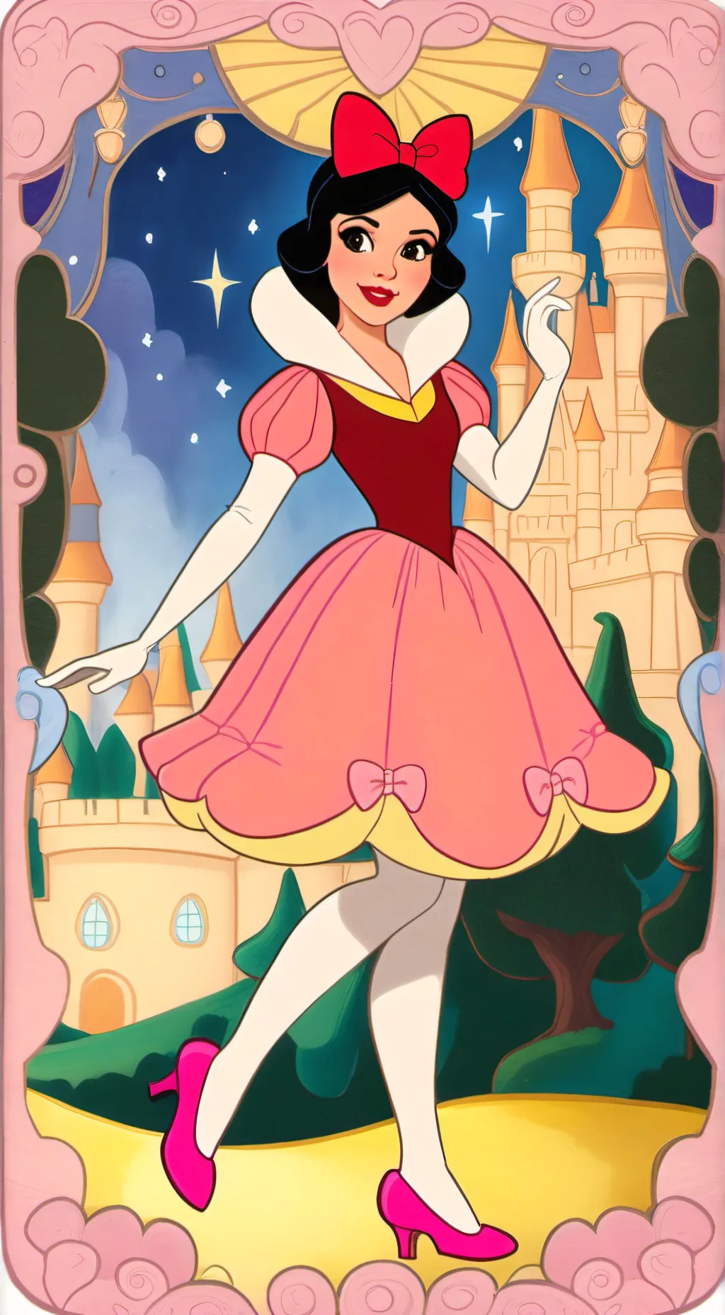ai character: Ella  background