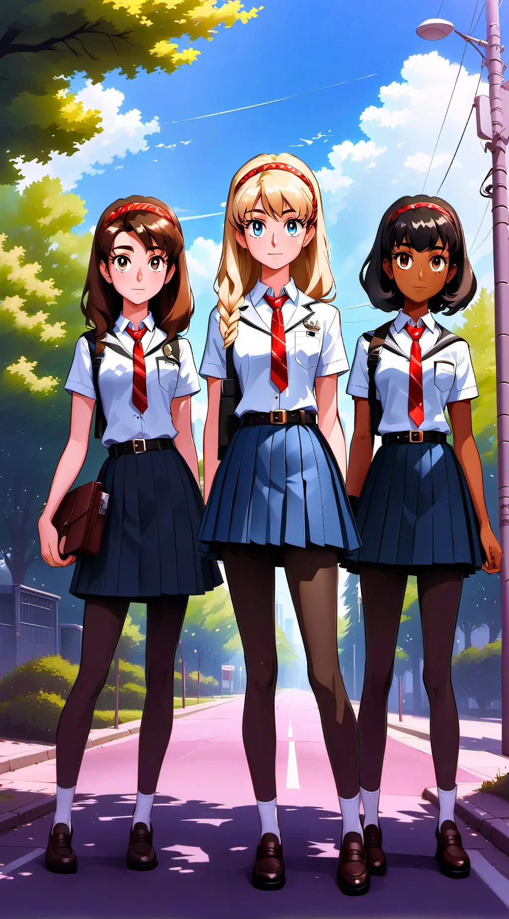 ai character: gunsmith girls  background