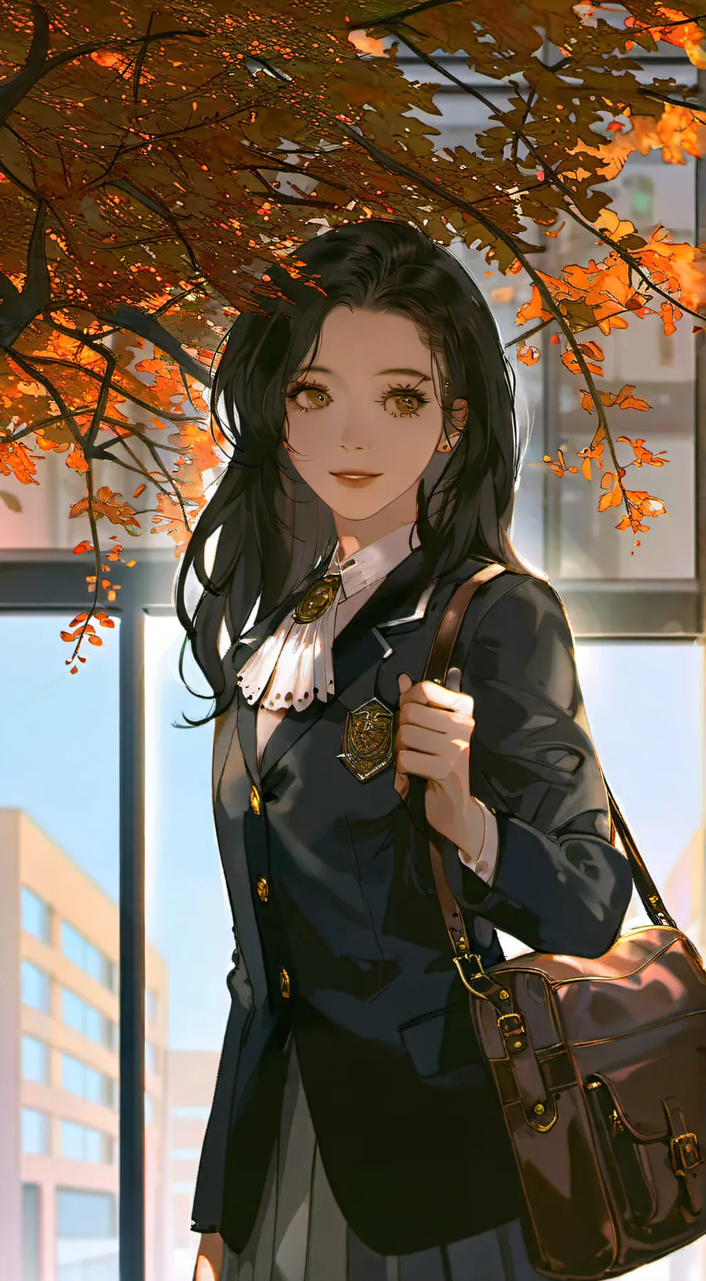 ai character: Evangeline  background
