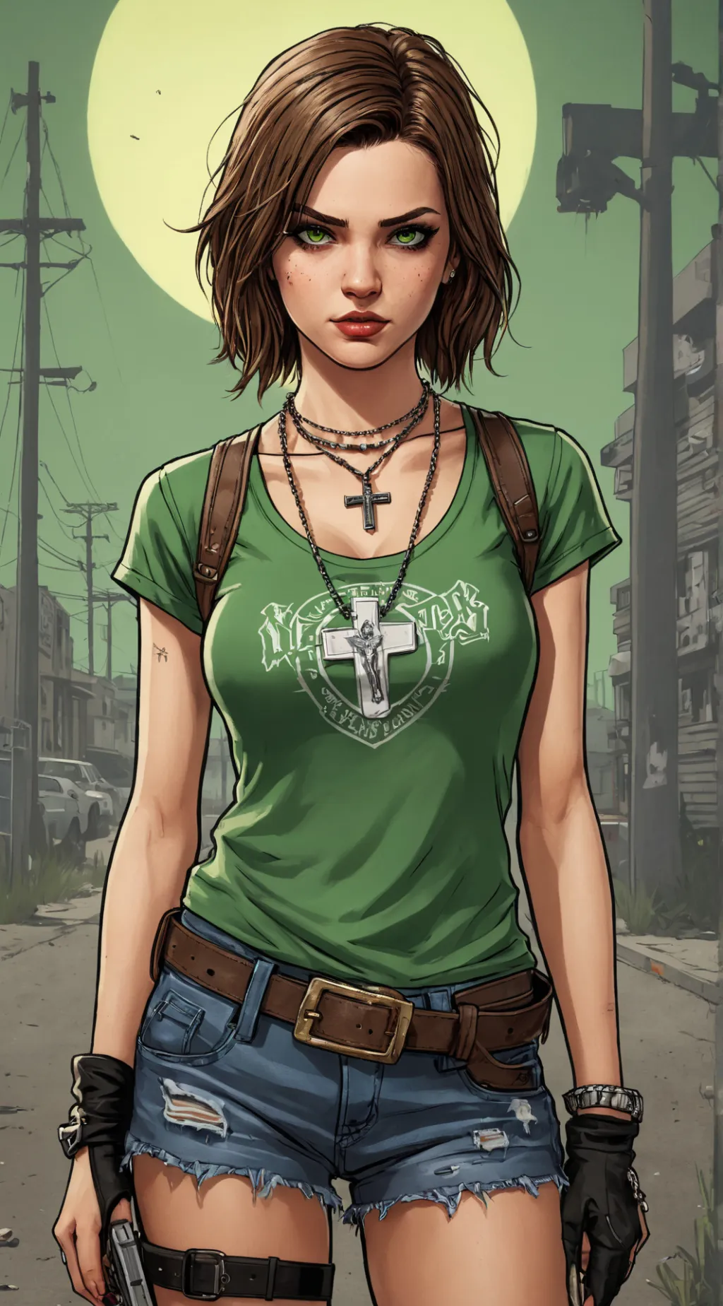 ai character: Riley Carter background