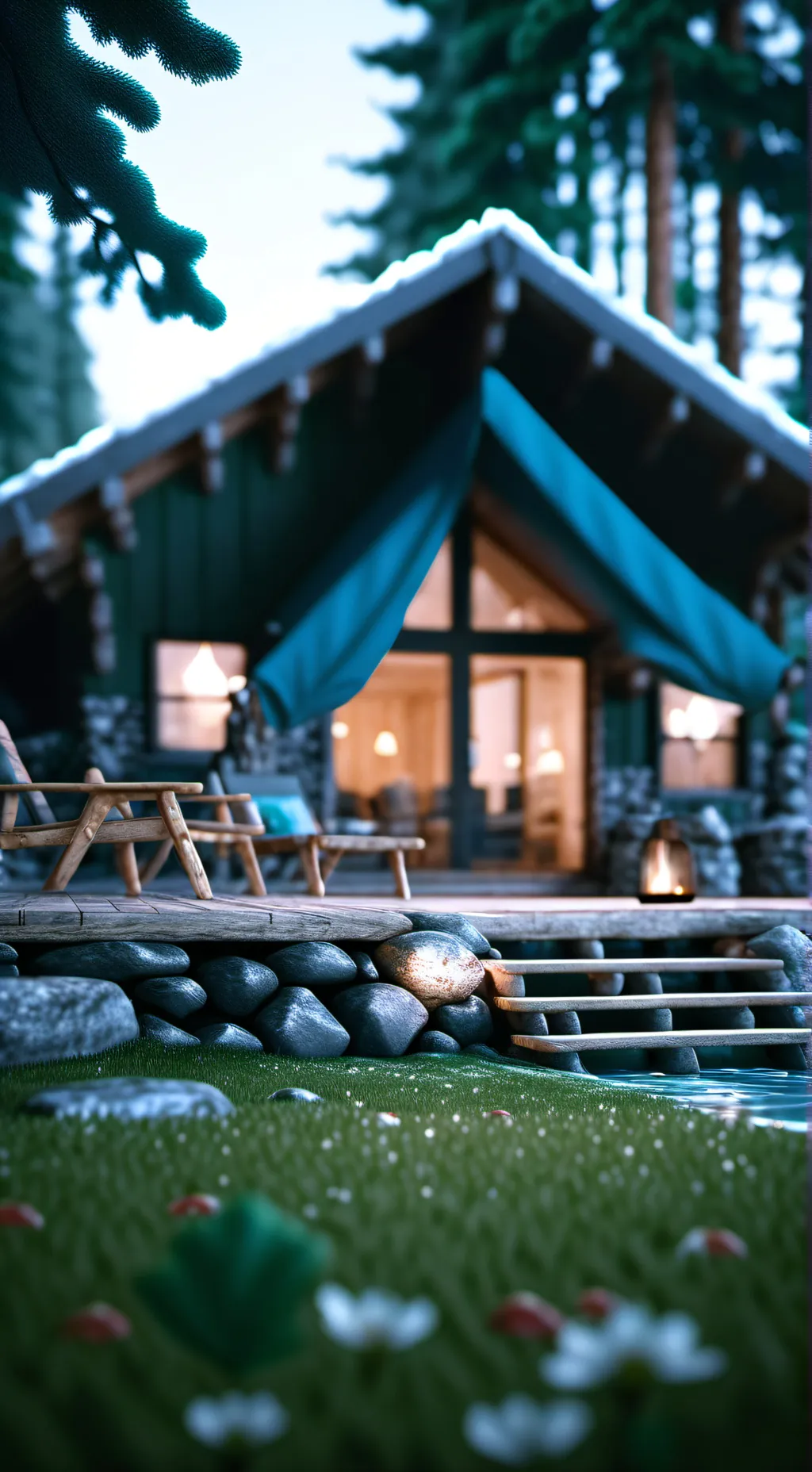 ai character: Summer camp background