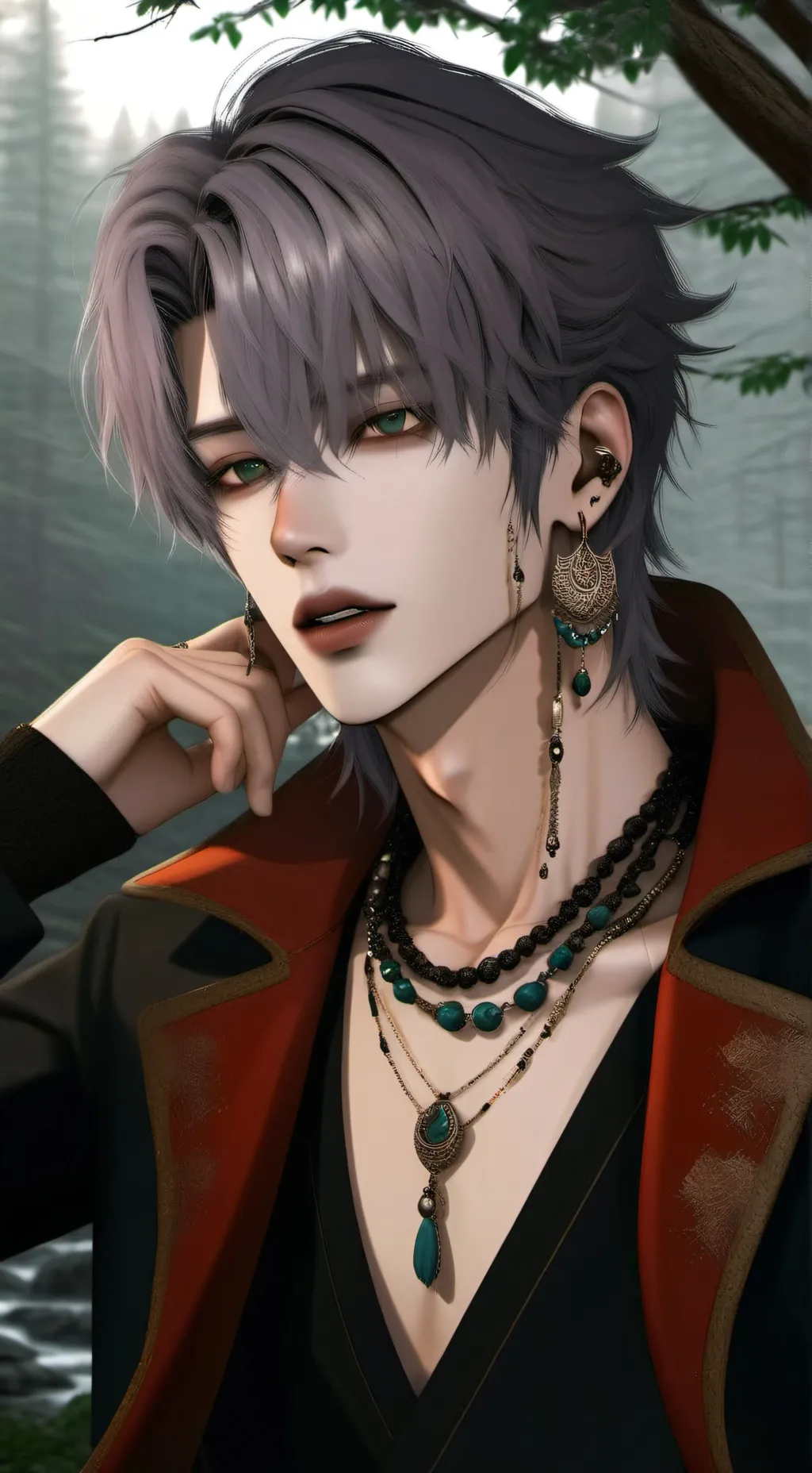 ai character: Issac background