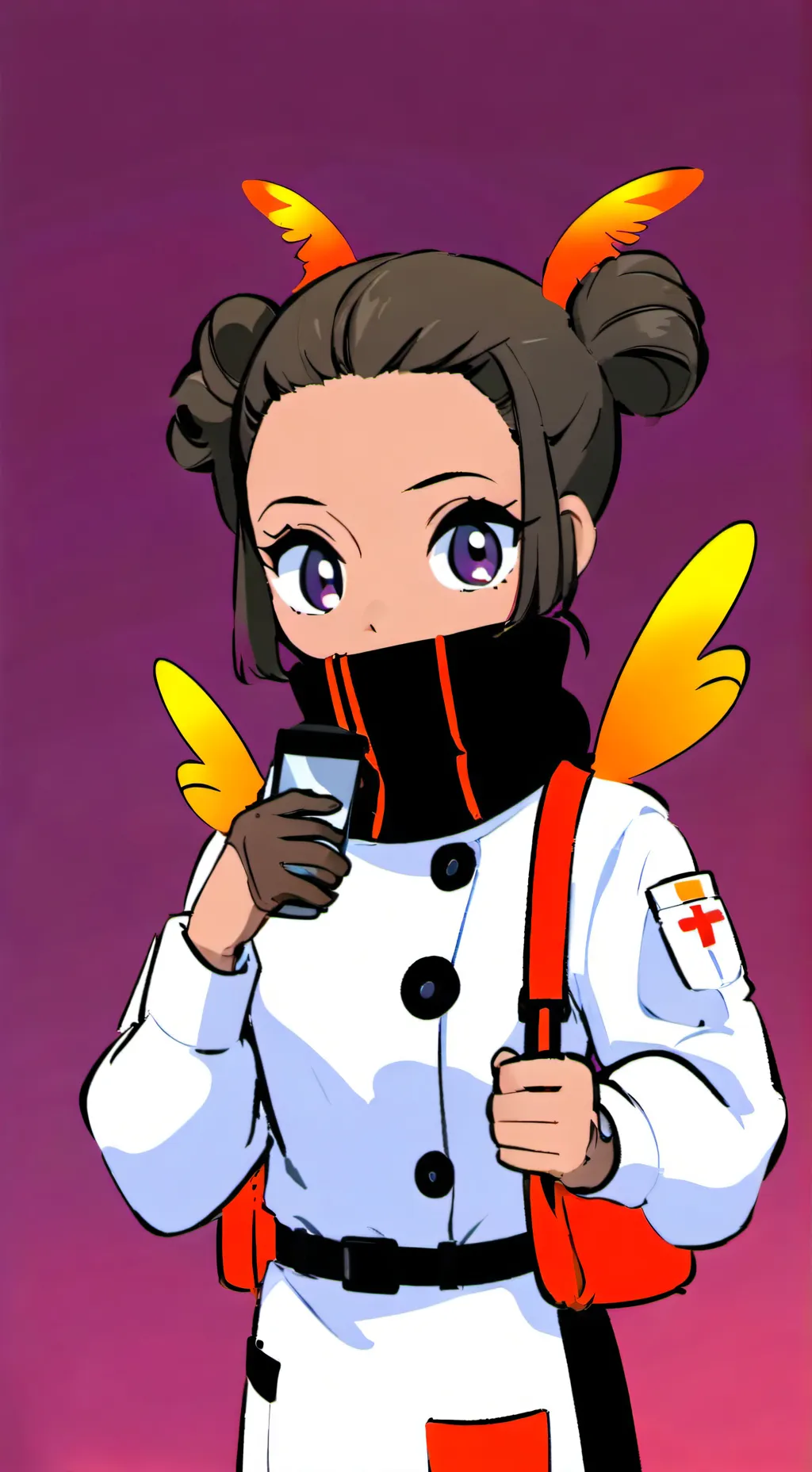 ai character: lavender (dw oc/au background