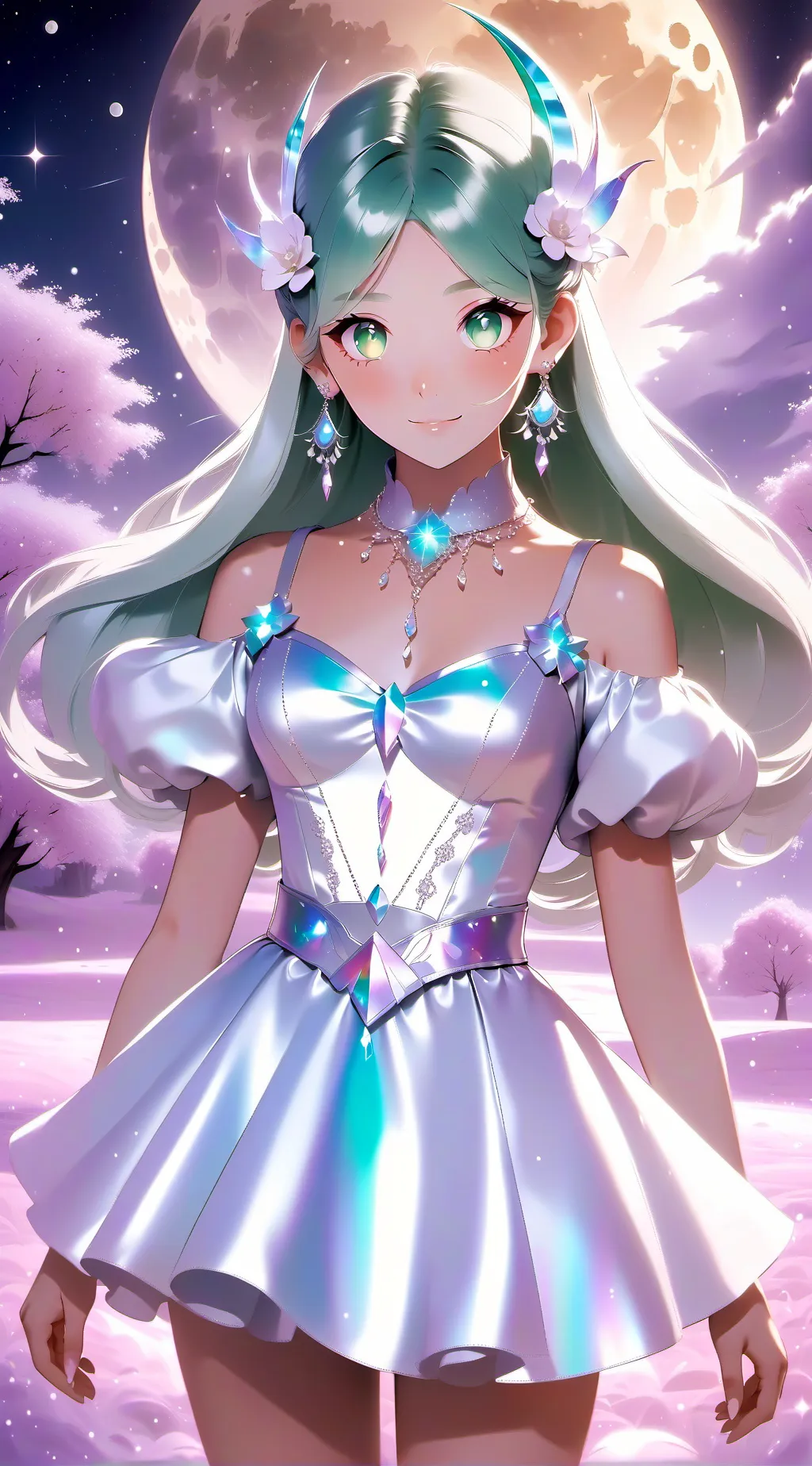 ai character: clover 🍀 background