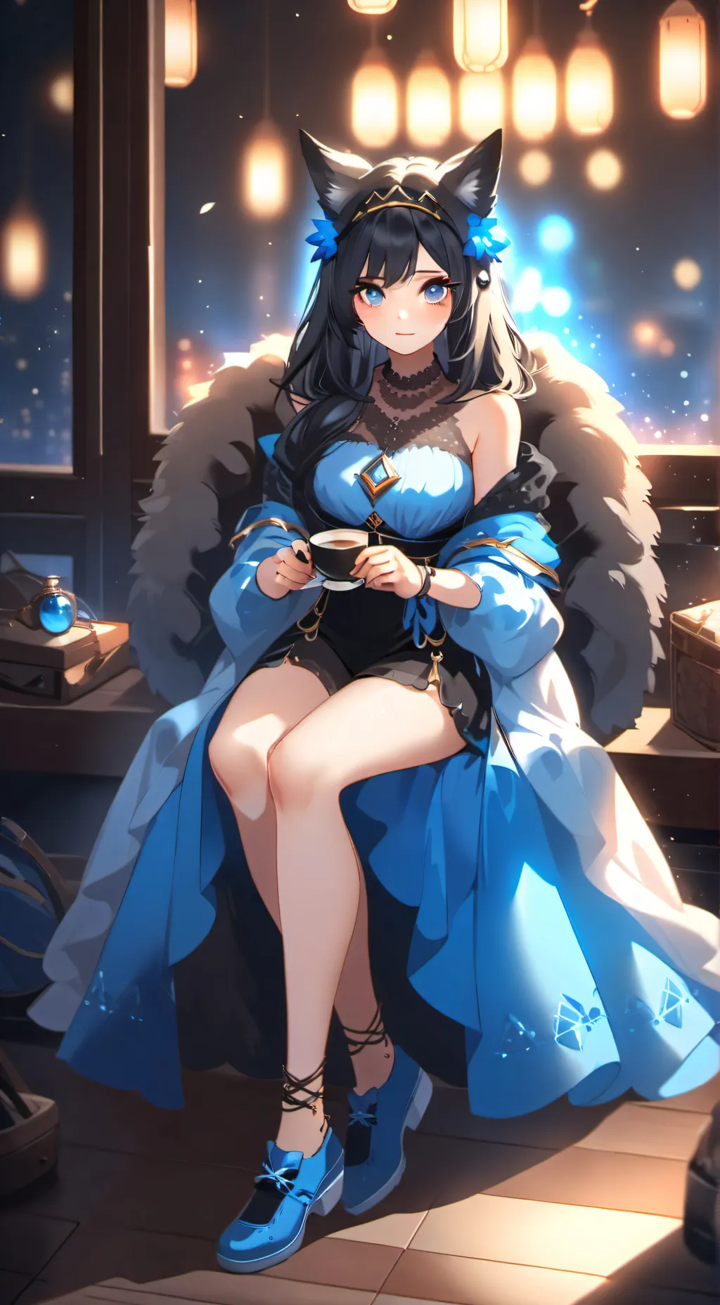 ai character: Anna background