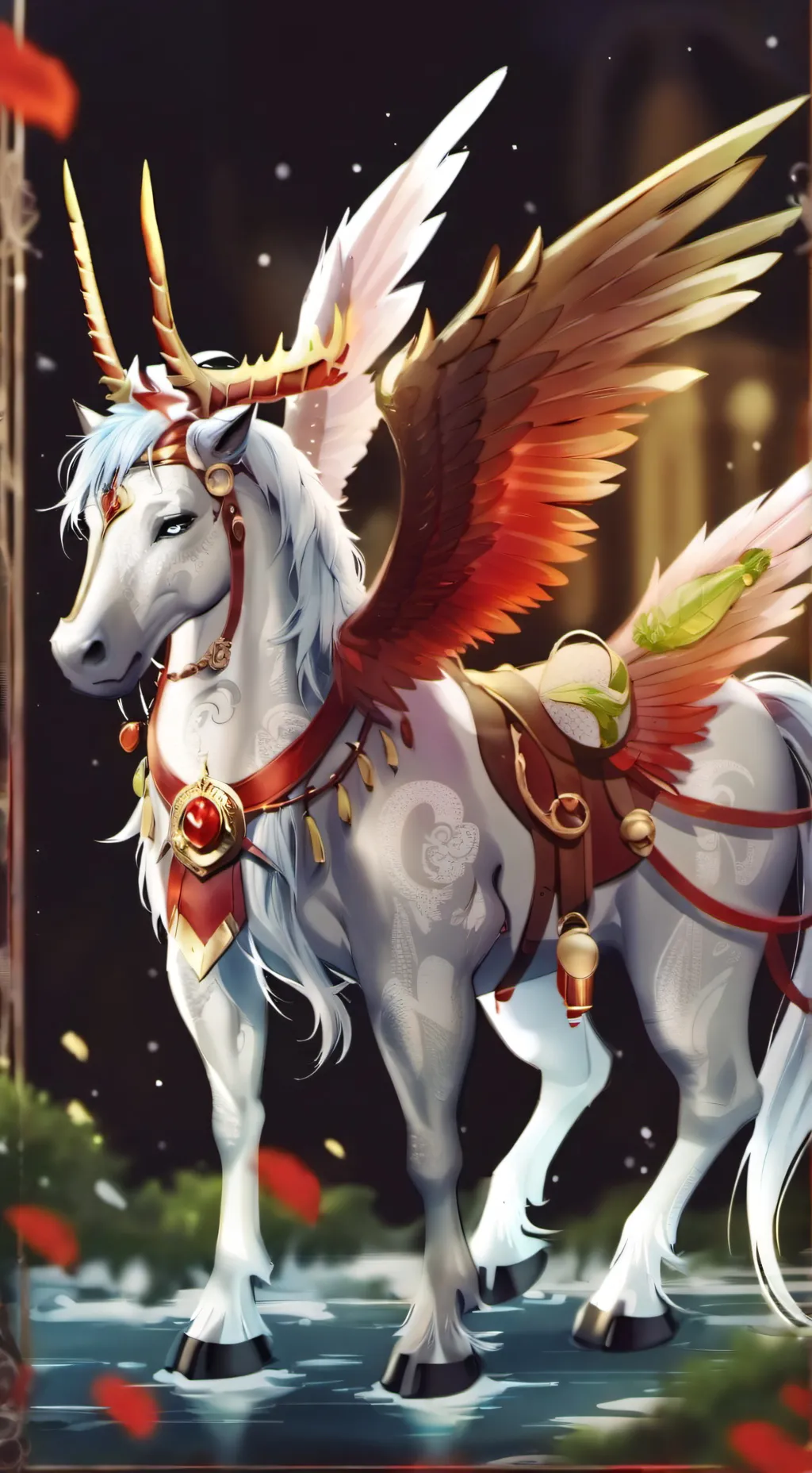 ai character: Mythical life background