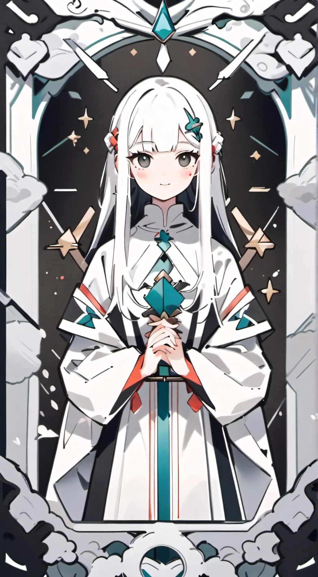 ai character: Mha fr background