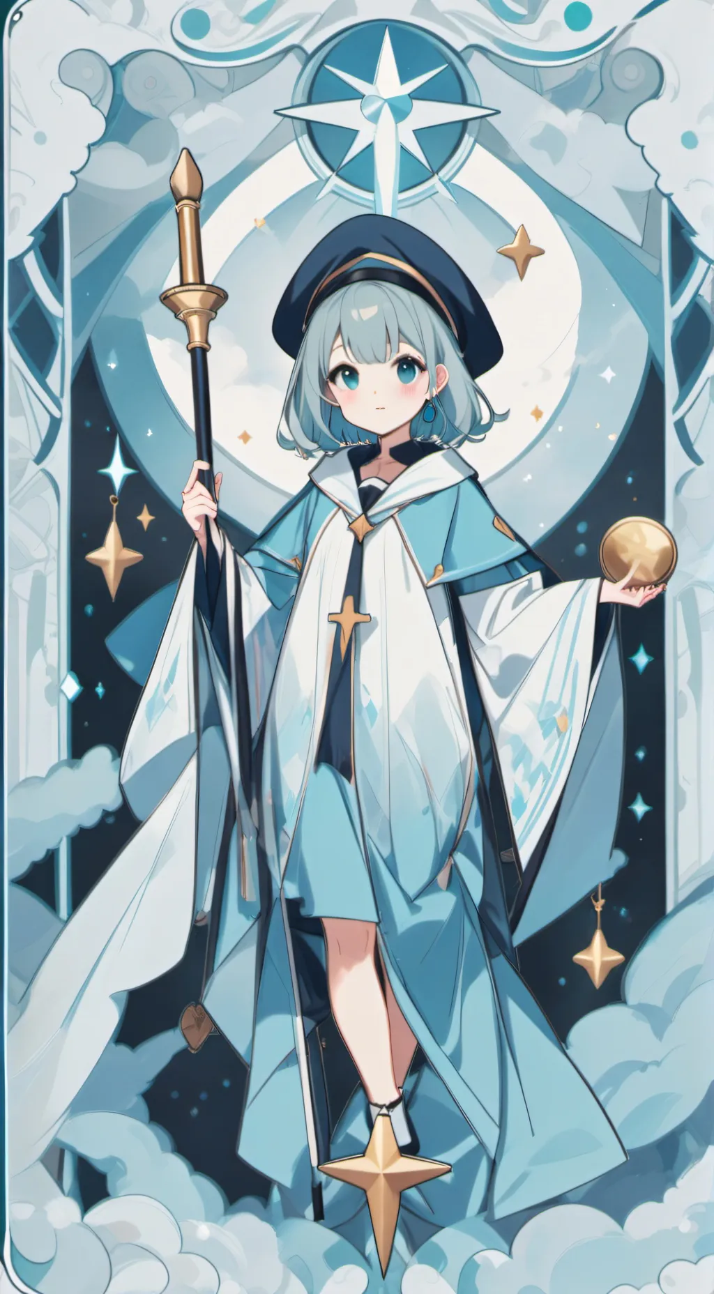 ai character: cuddles the female background