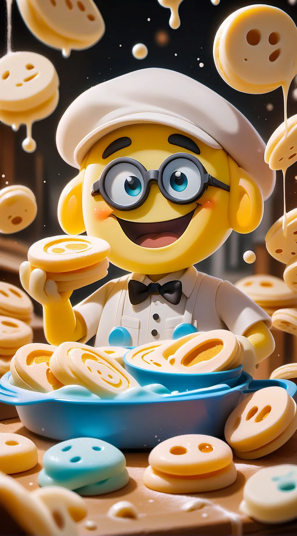 ai character: Doey The Doughman background