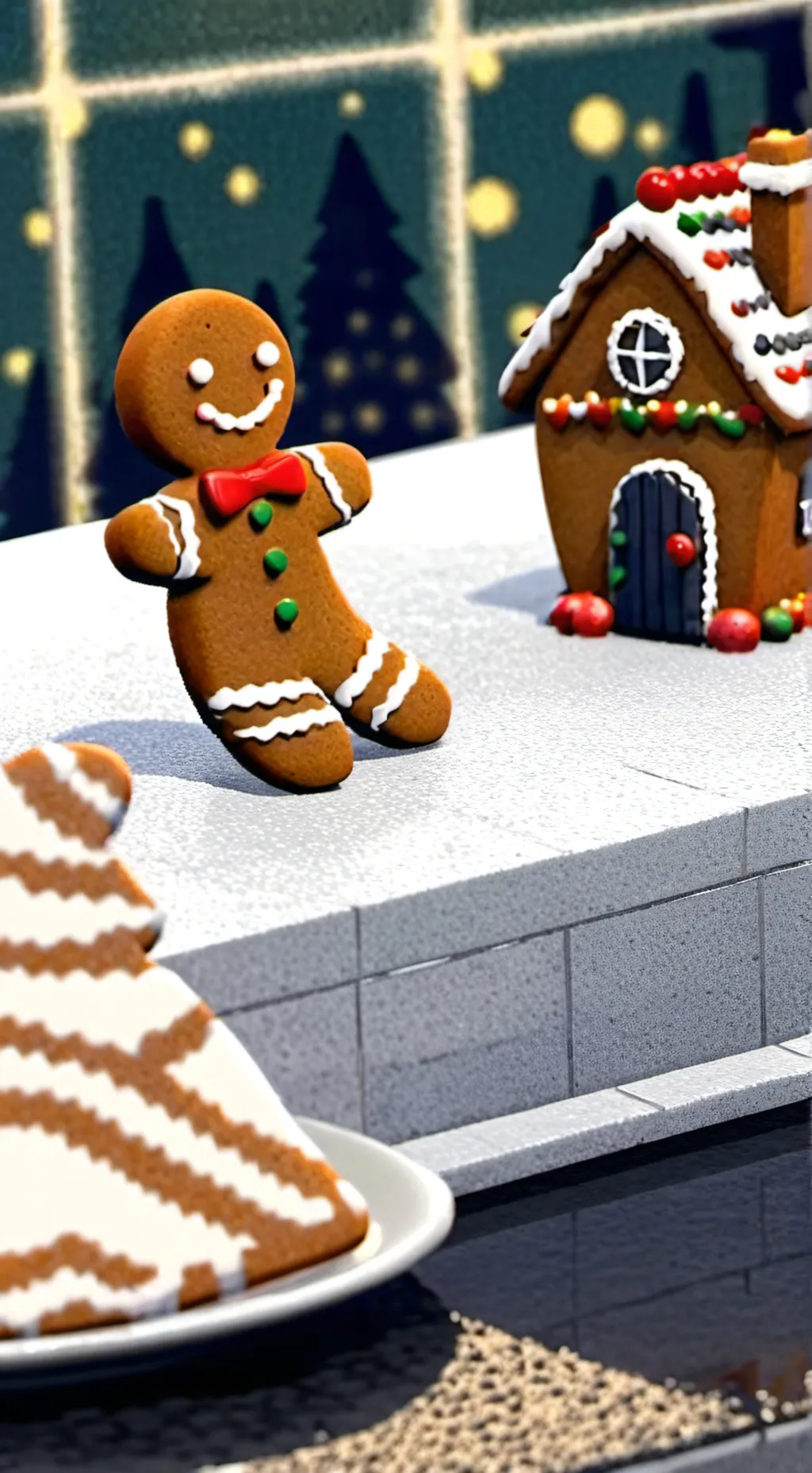 ai character: Ginger X Bobette  background
