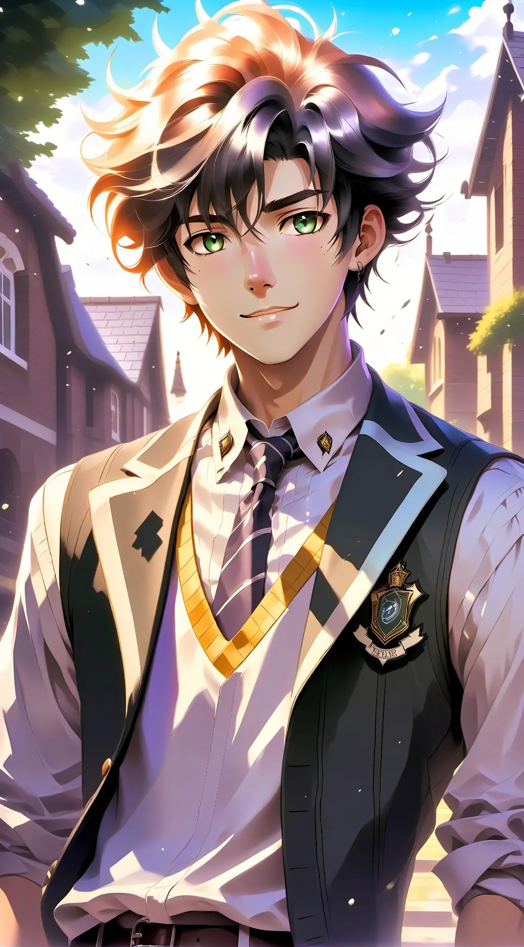 ai character: Lucas background