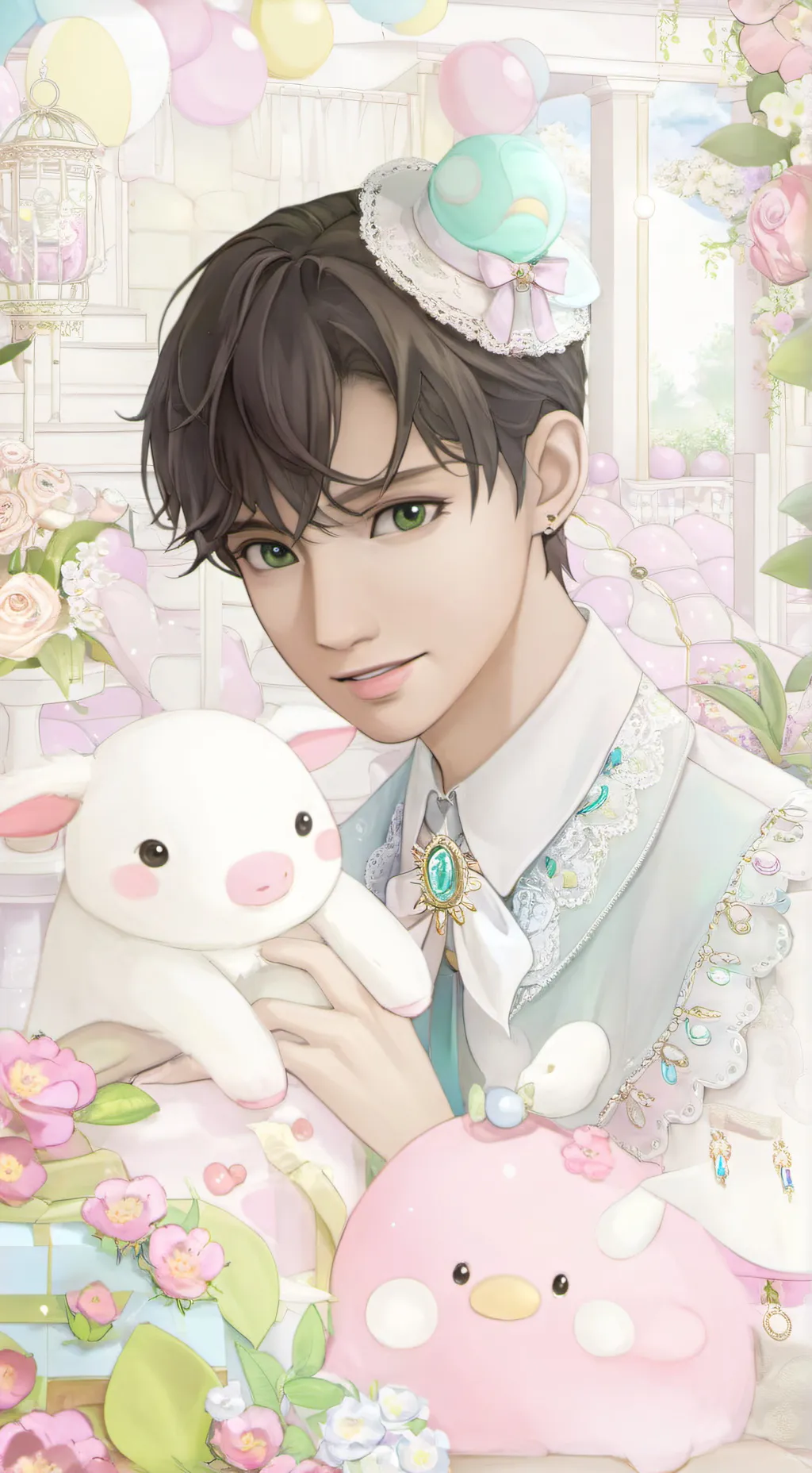 ai character: Daven background