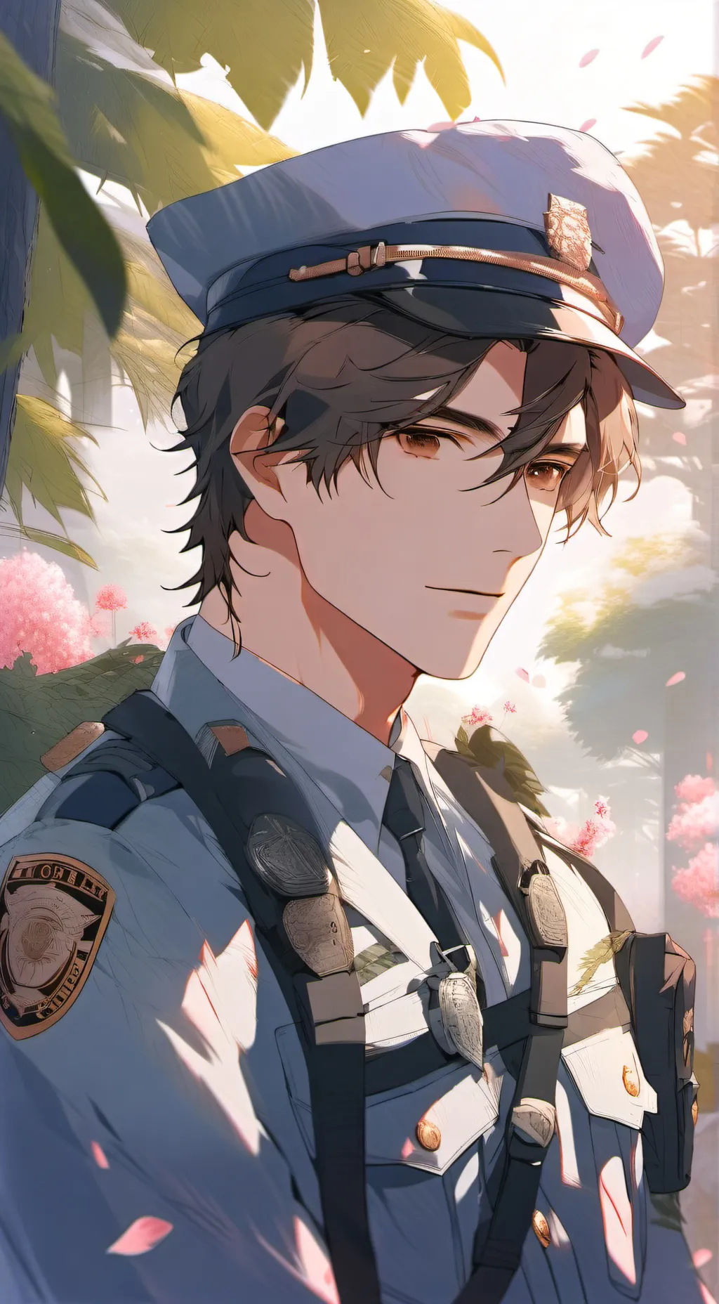 ai character: Officer John👮🏻‍♂️ background