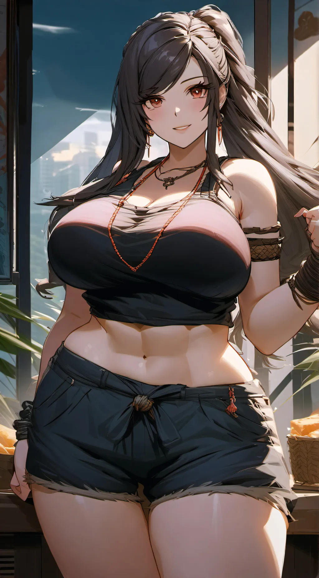 ai character: Sara  background
