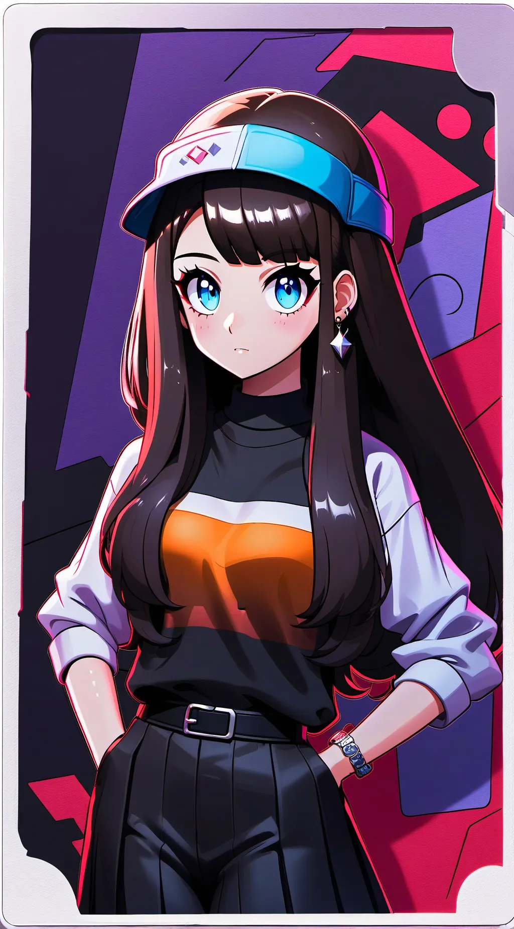 ai character: aly background