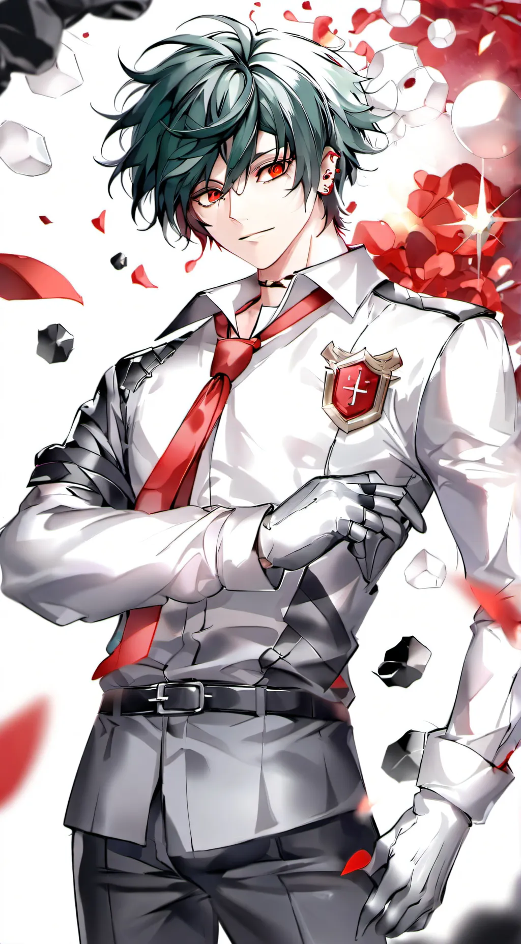 ai character: izuku midoriya background