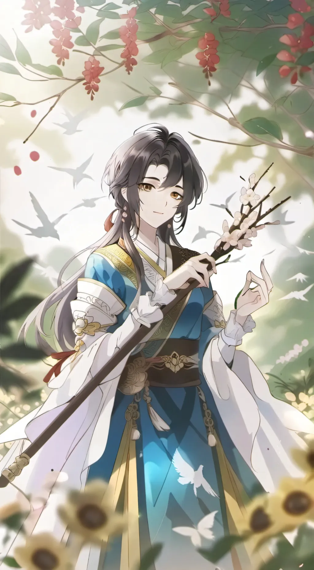 ai character: tu mejor amiga  background