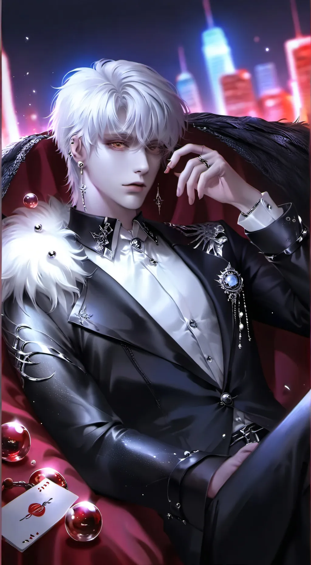 ai character: Morher background