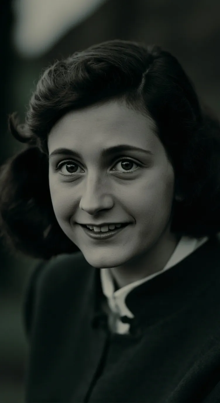 ai character: Anne Frank House background