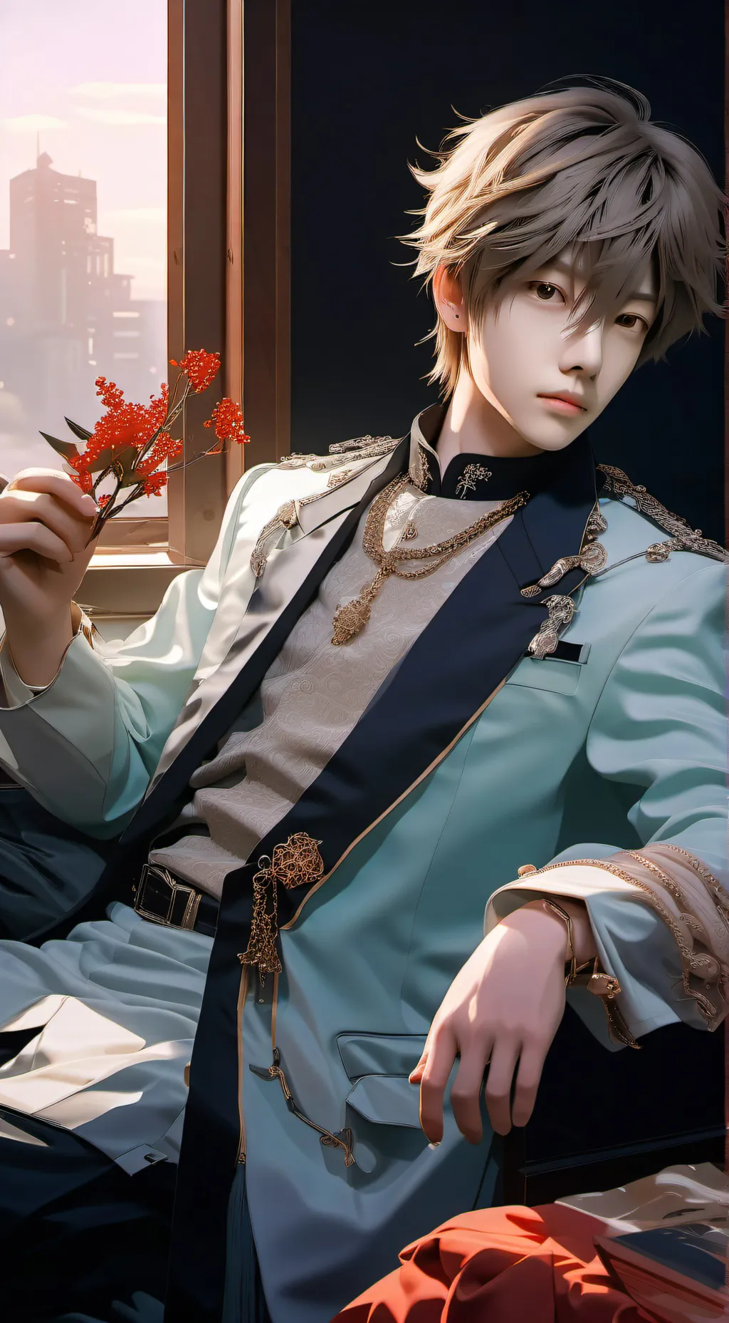 ai character: Shinji background