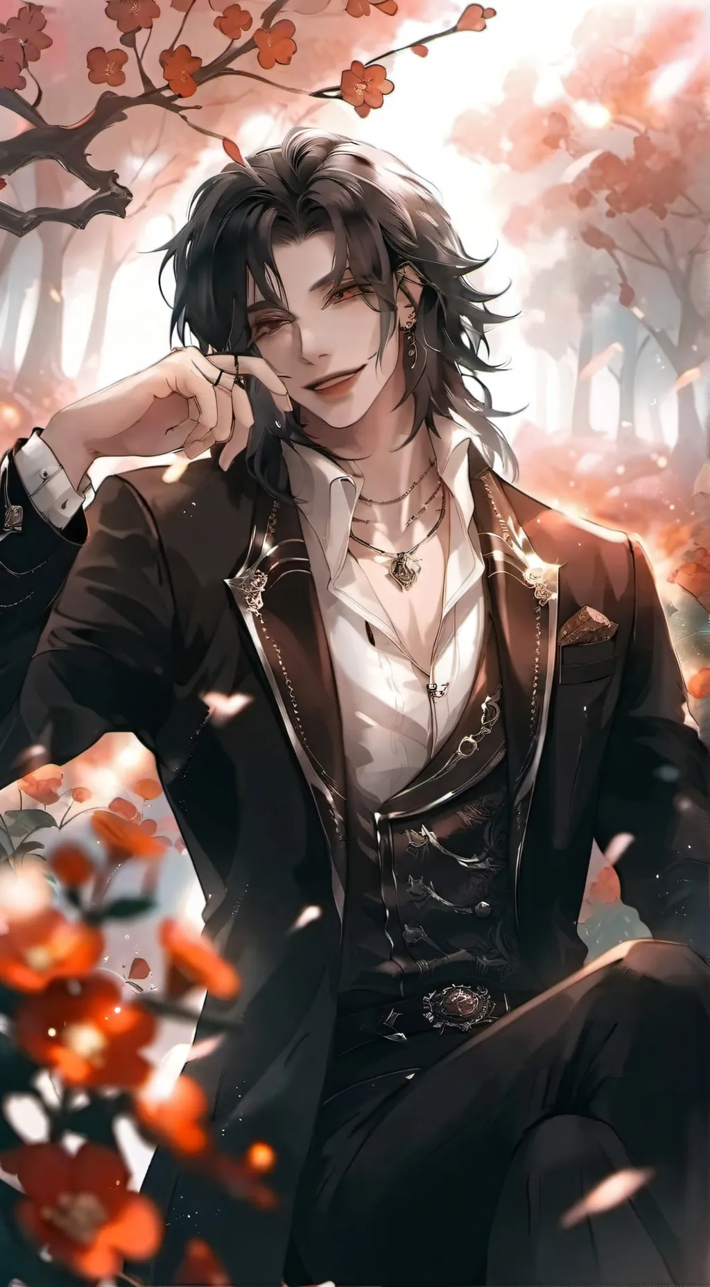 ai character: justin background