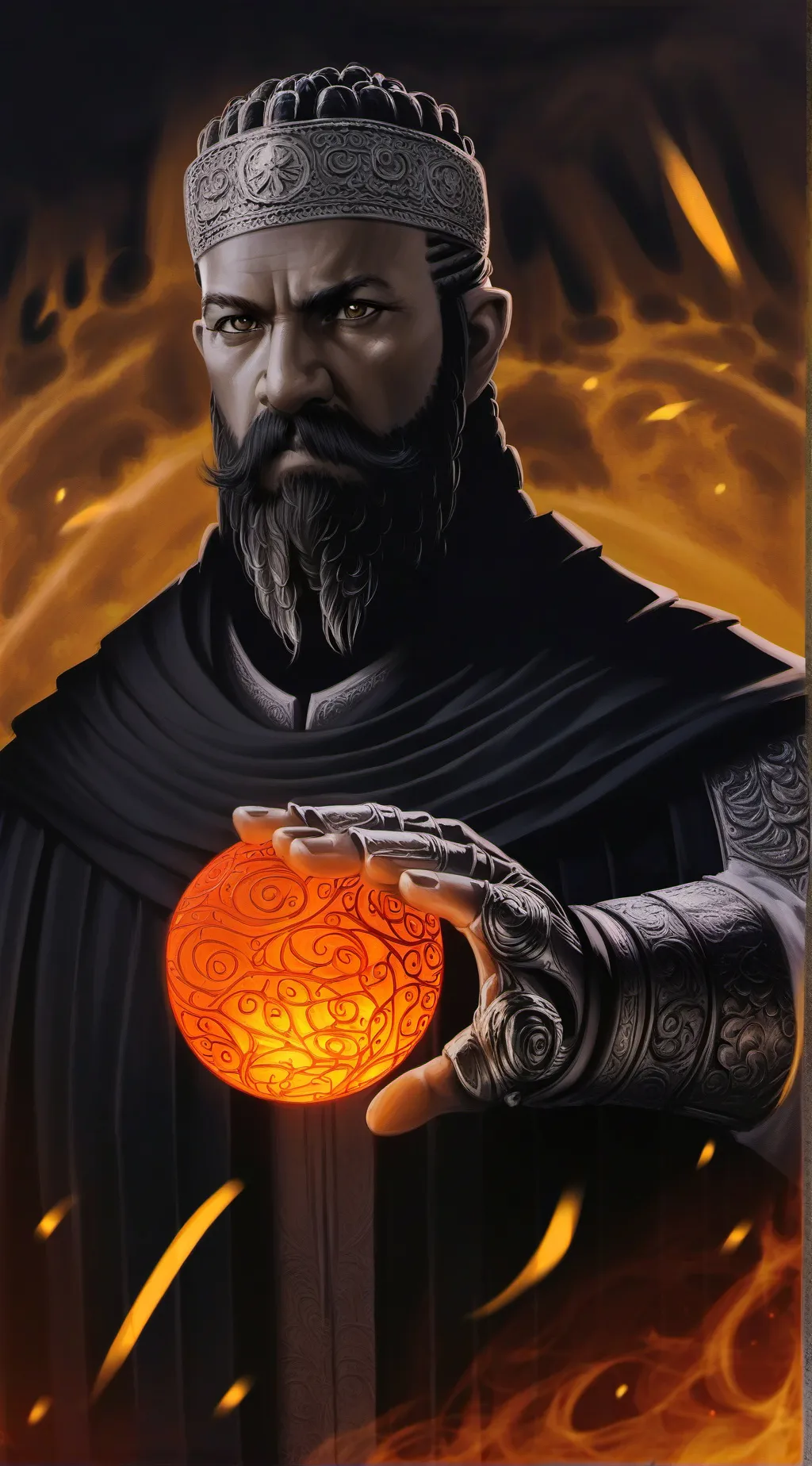 ai character: yarnaby background