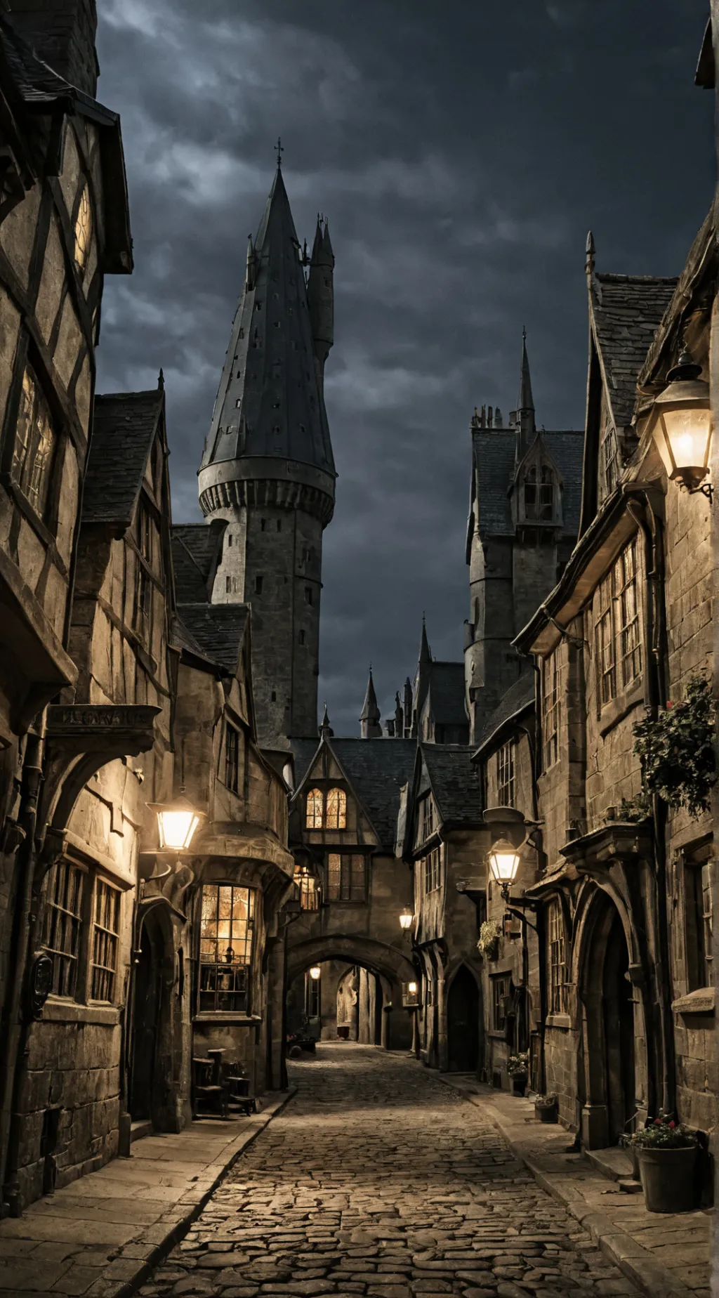 ai character: hogwarts  background