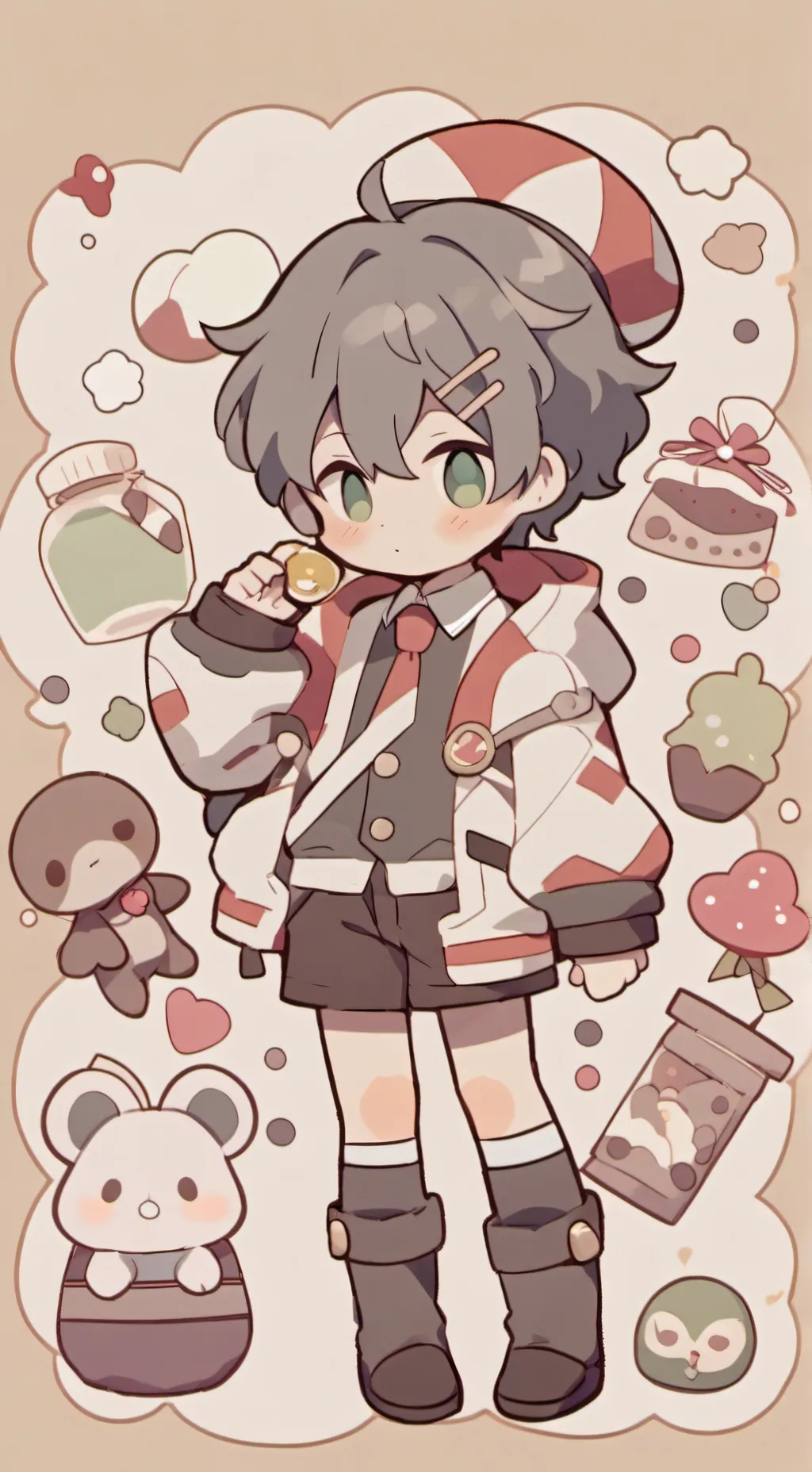 ai character: Shoto x y/n background