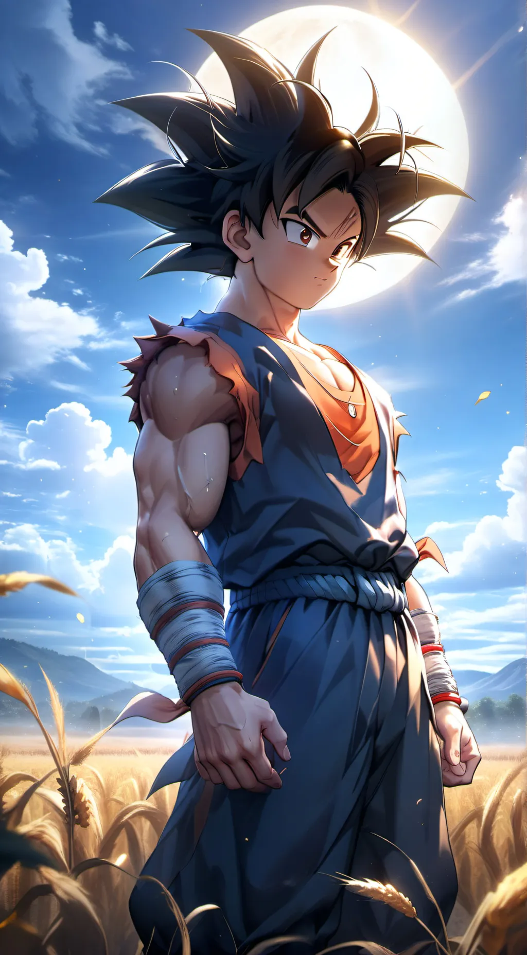 ai character: Goku background