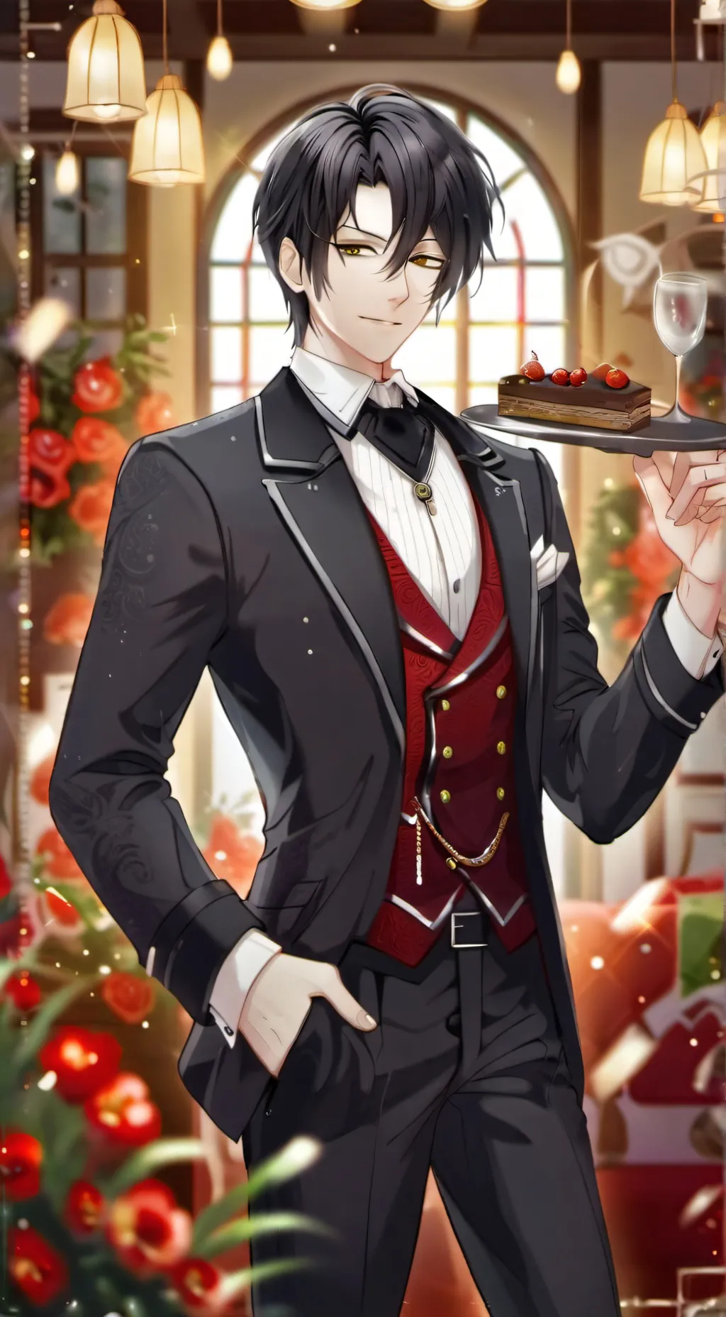 ai character: Black Butler. background