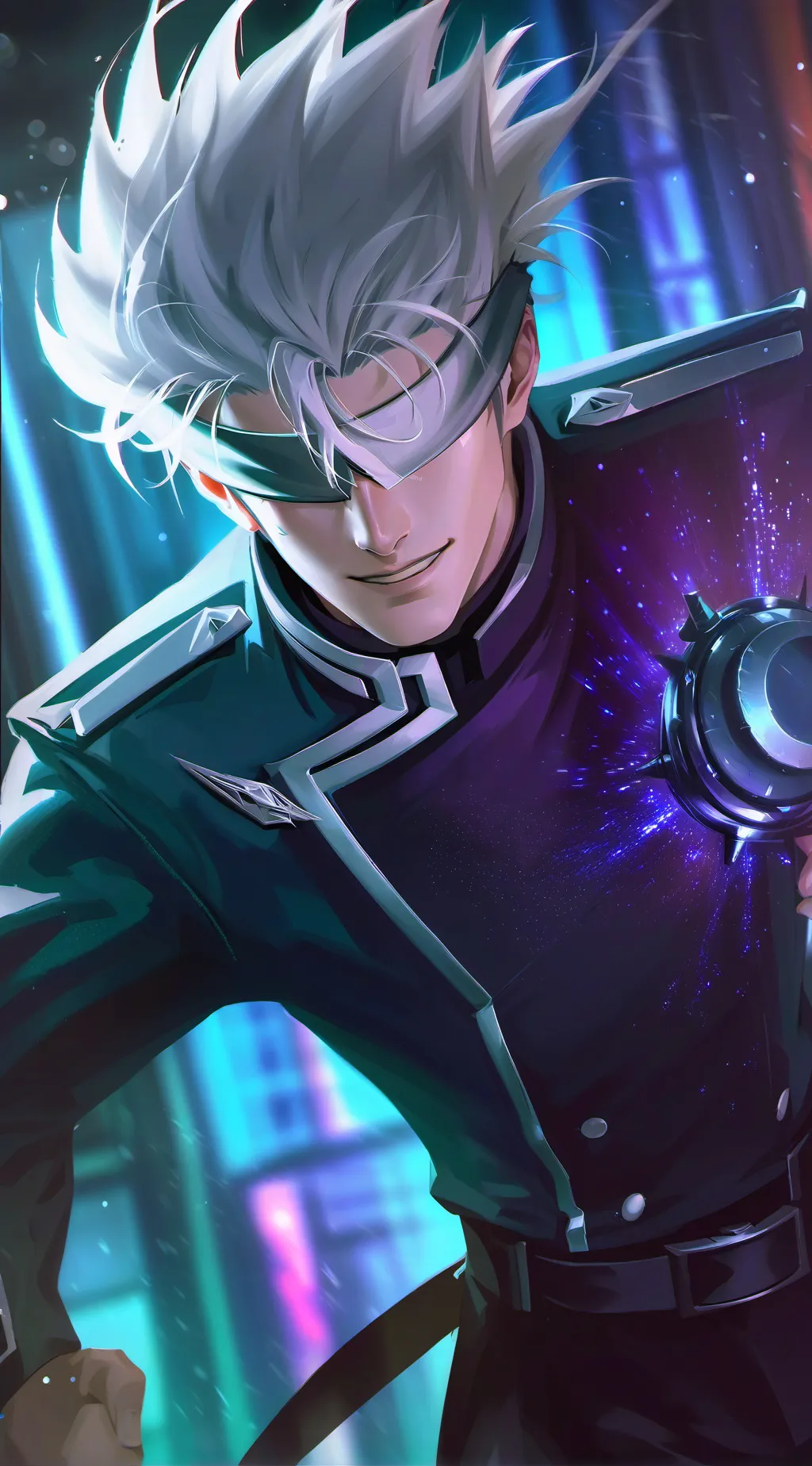 ai character: Satoru Gojo background