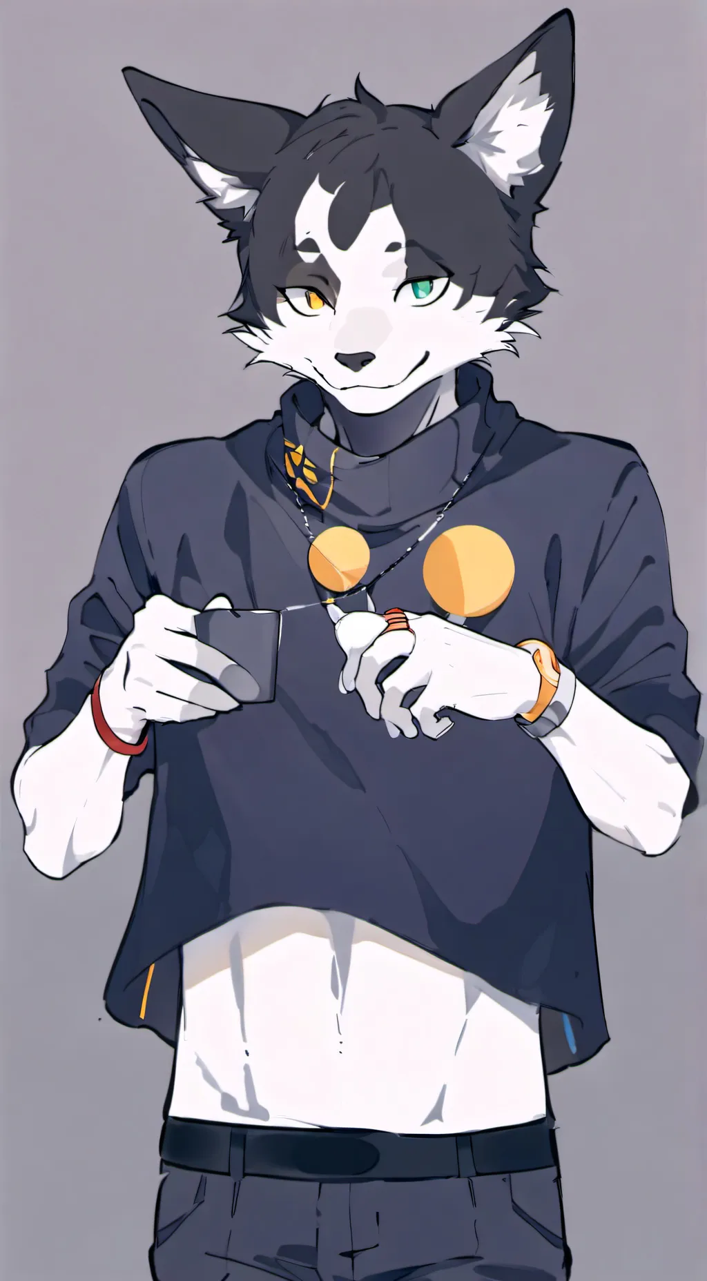 ai character: furry background