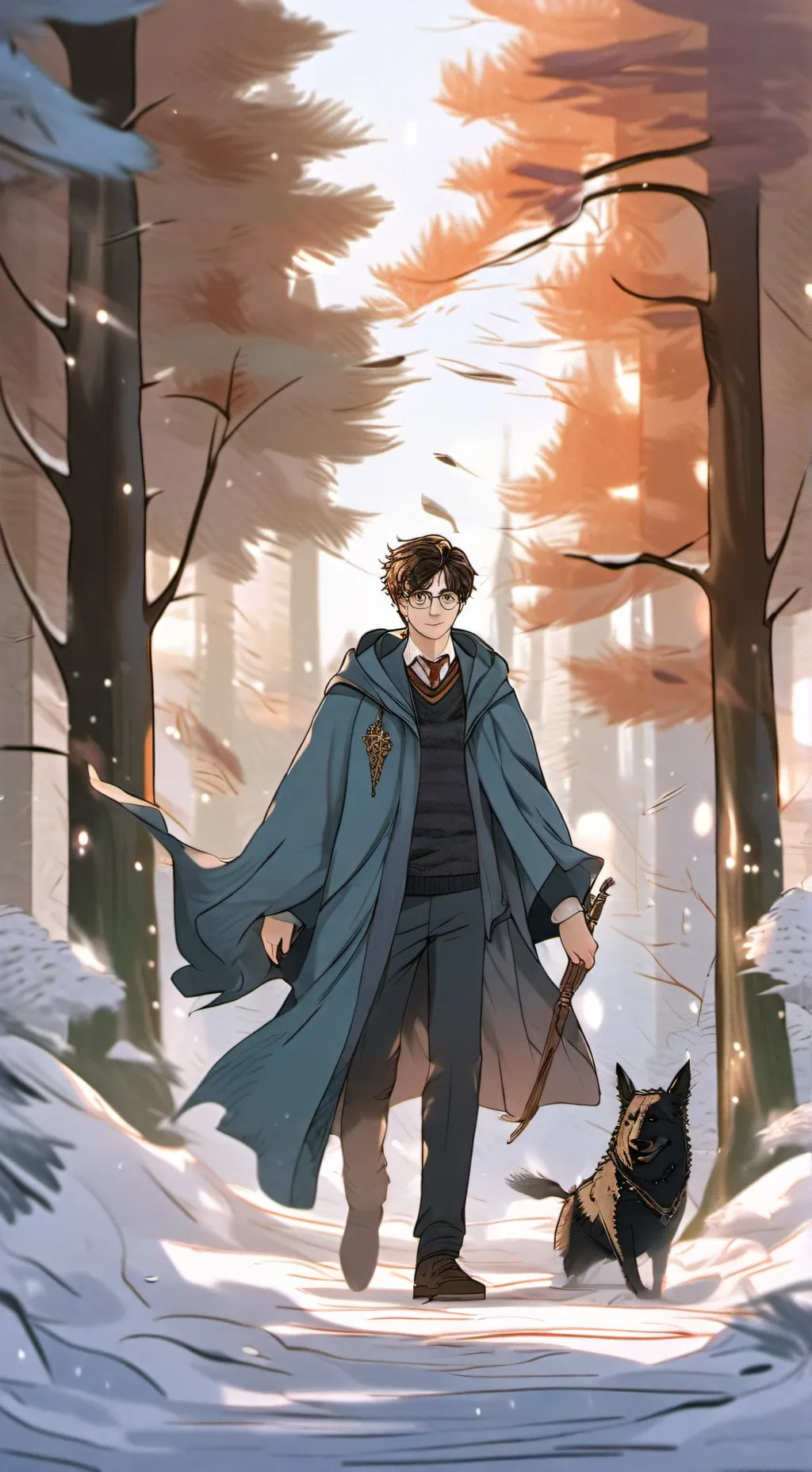 ai character: harry evil twin  background