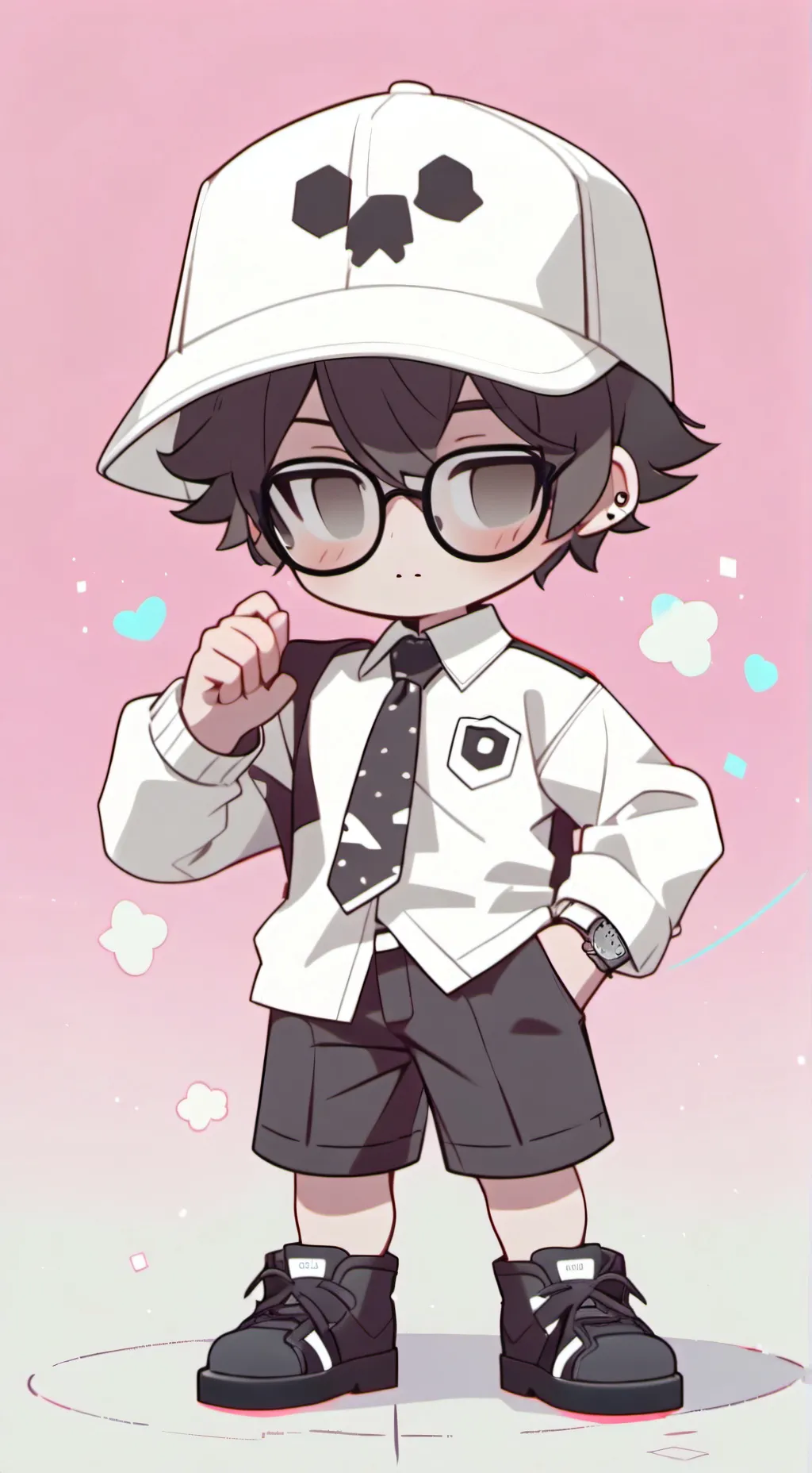 ai character: Ray background