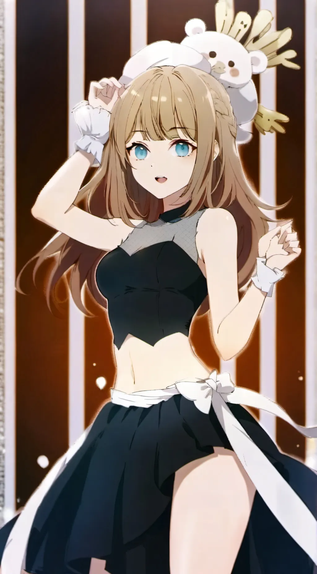 ai character: luna background