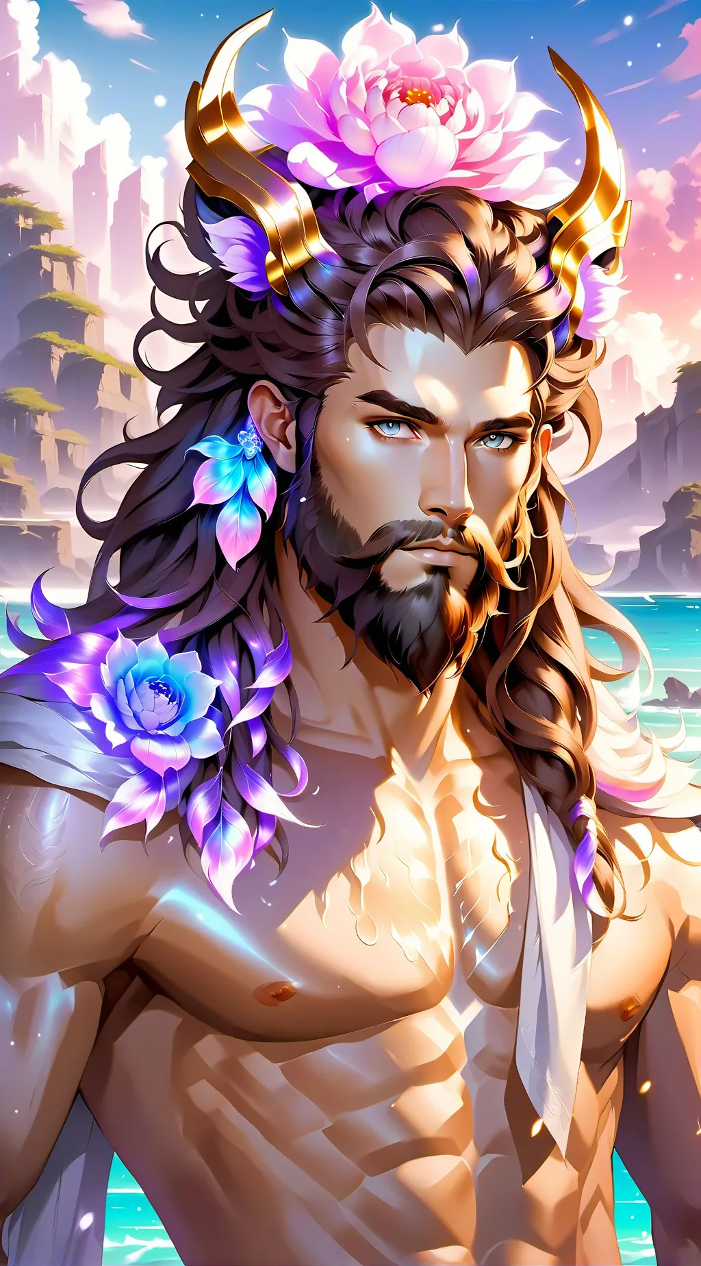 ai character: Leo background