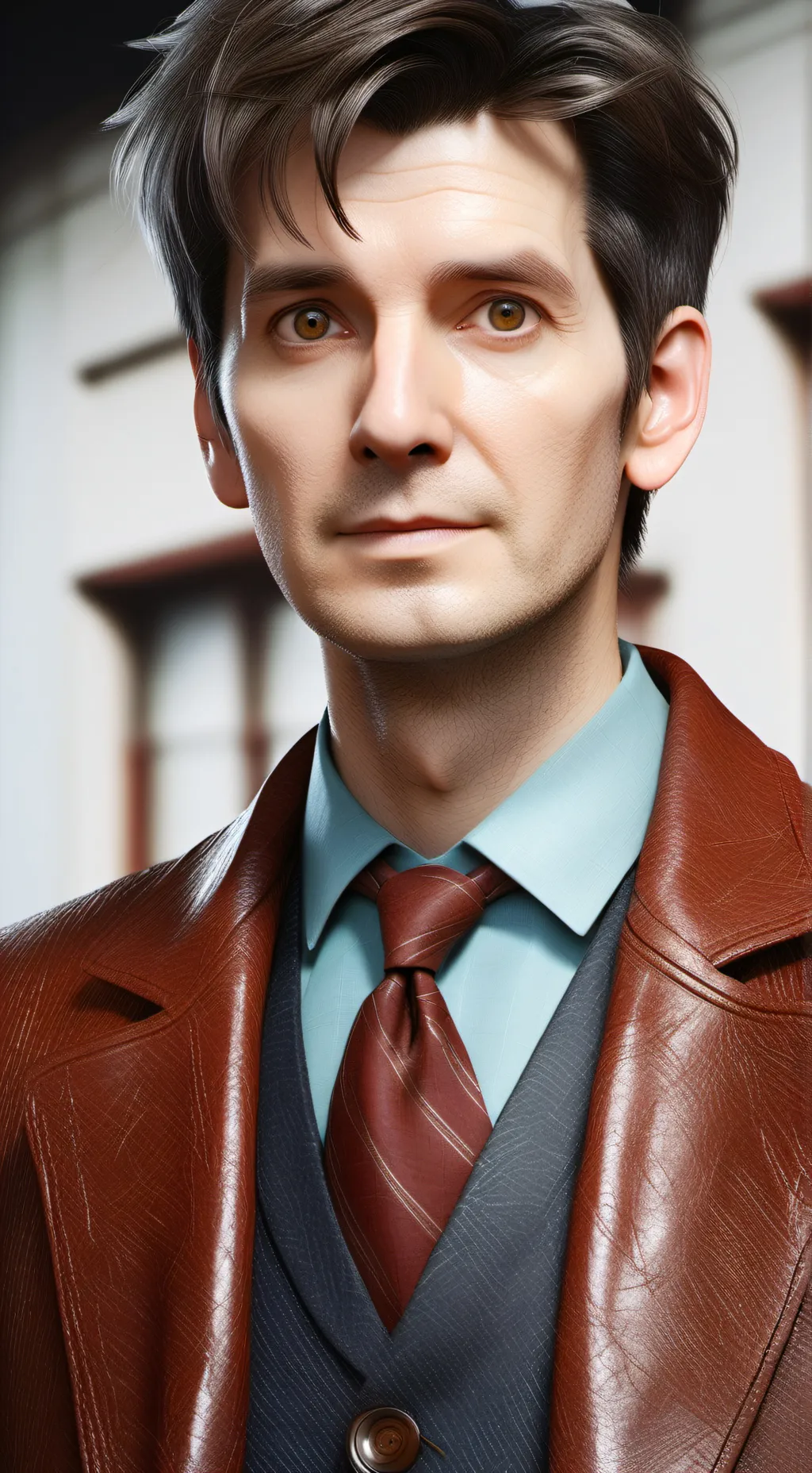 ai character: 10th doctor  background