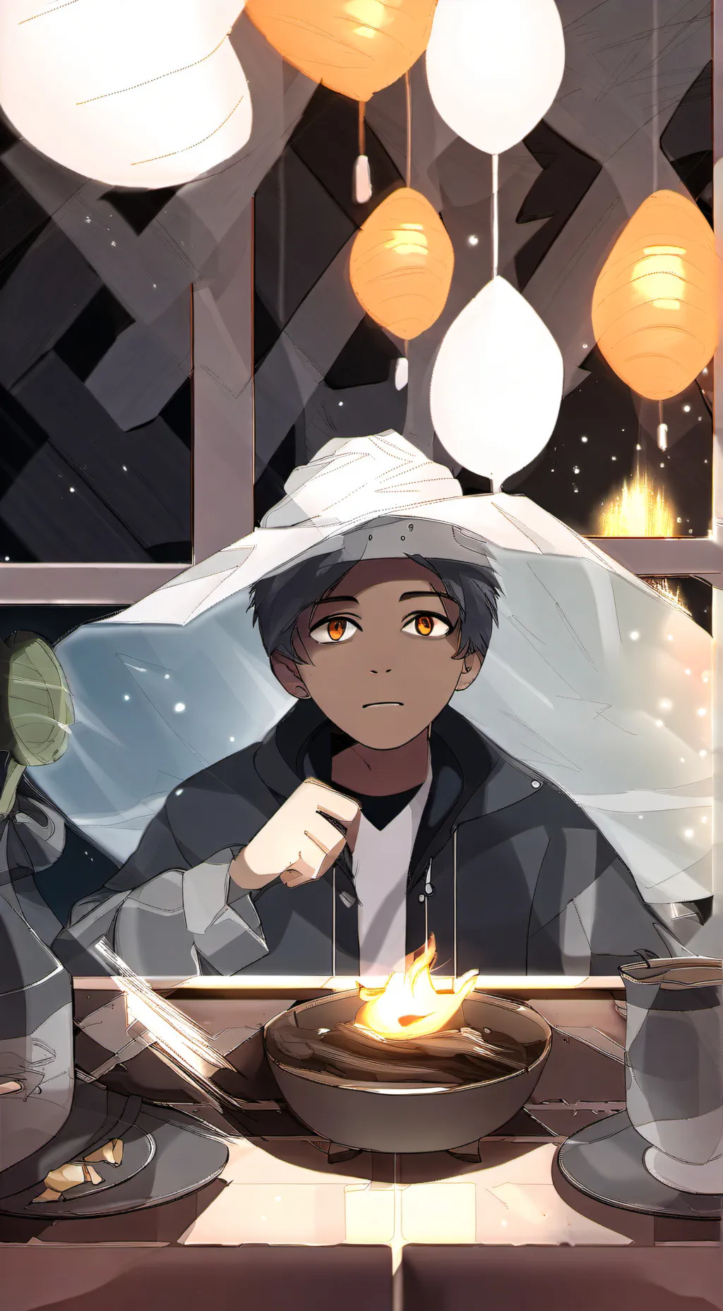 ai character: me IRL/Ariyan  background